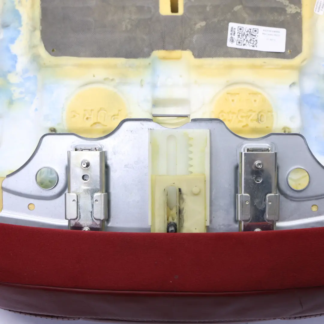 Mercedes R231 Asiento Delantero Base Cojín Calefactado Derecho Cuero - SKU A2319108000 - Número de pieza A2319108000