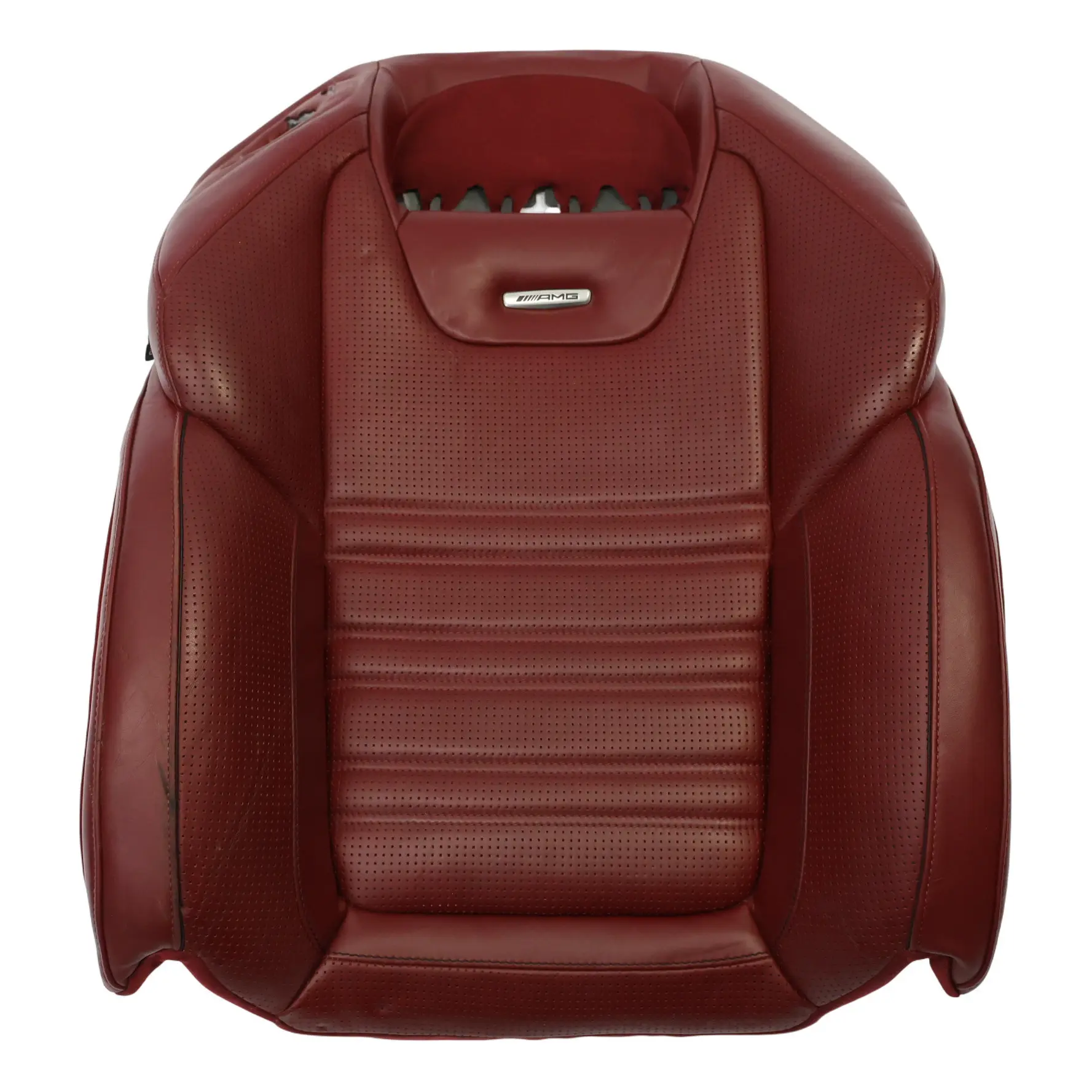 Mercedes SL R231 AMG Front Seat Back Rest Backrest Heated Red Leather Right O/S 