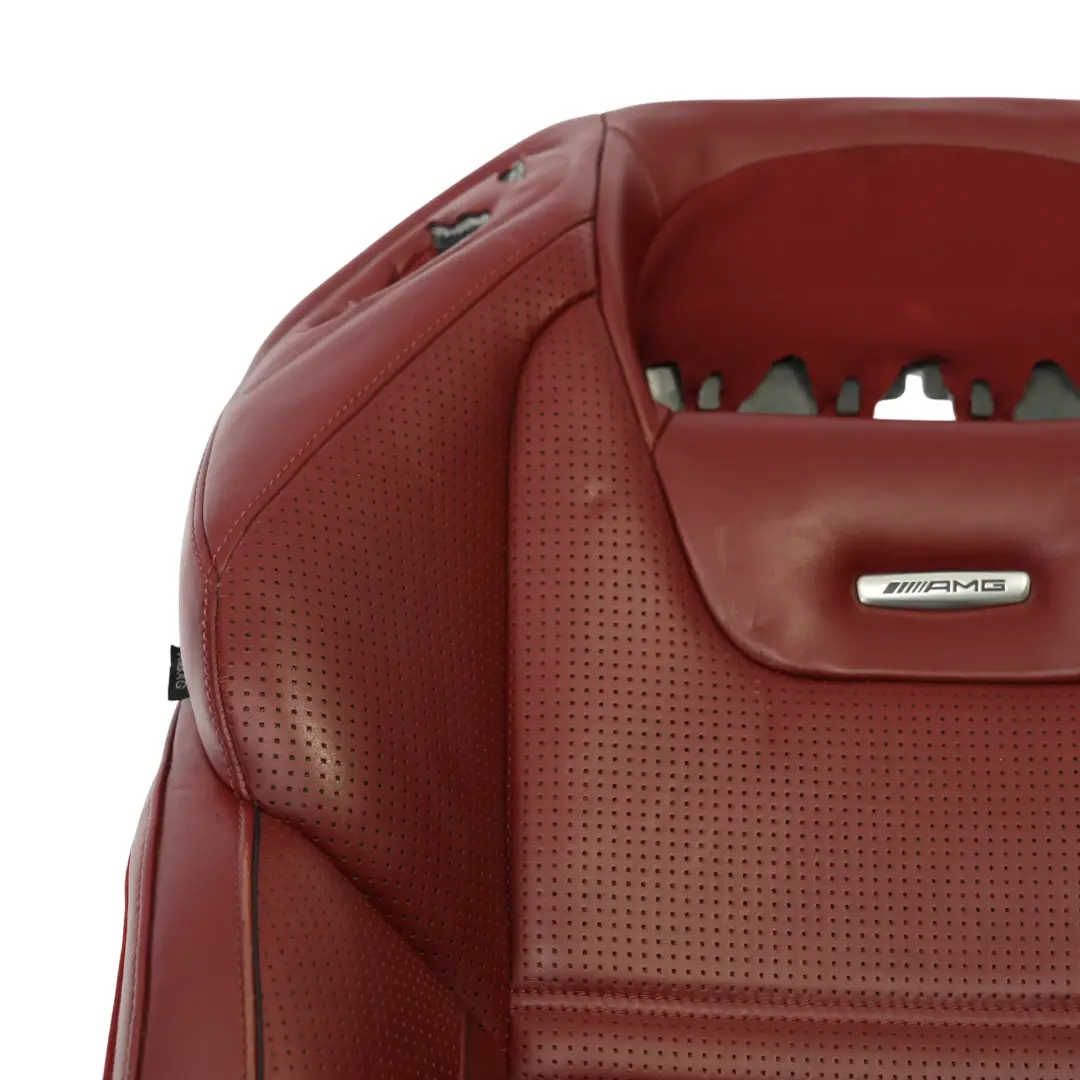 Vorder Sitz Rücken Lehne Rücken Beheizt Rot Leder Rechts für Mercedes SL R231 AMG mit Teilenummer A2319109000 Mercedes SL R231 AMG Vorder Sitz Rücken Lehne Rücken Beheizt Rot Leder Rechts - SKU A2319109000 - Teilenummer A2319109000