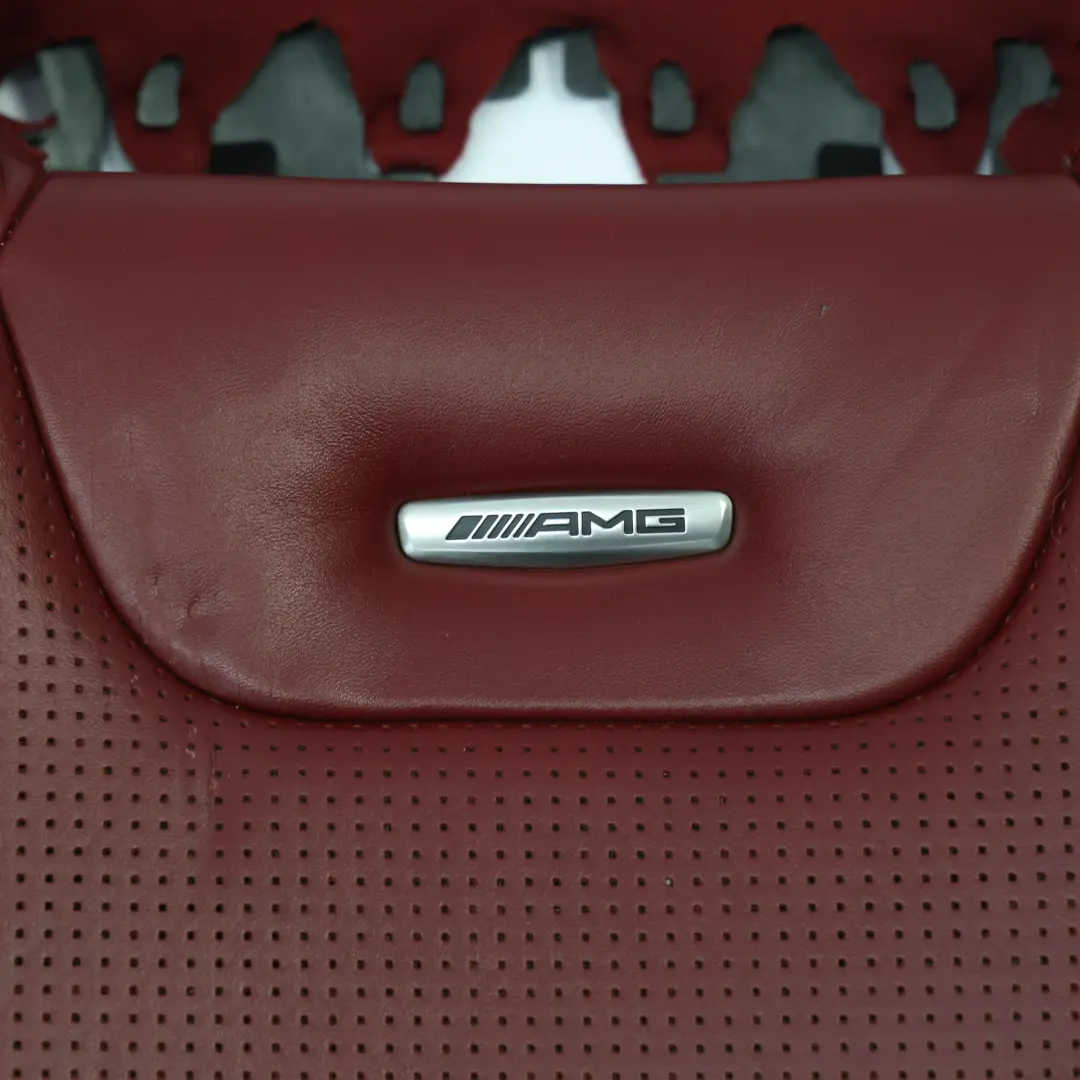 Front Seat Back Rest Backrest Heated Red Leather Right O/S to Mercedes SL R231 AMG with Part number A2319109000 Mercedes SL R231 AMG Front Seat Back Rest Backrest Heated Red Leather Right O/S - SKU A2319109000 - Part number A2319109000