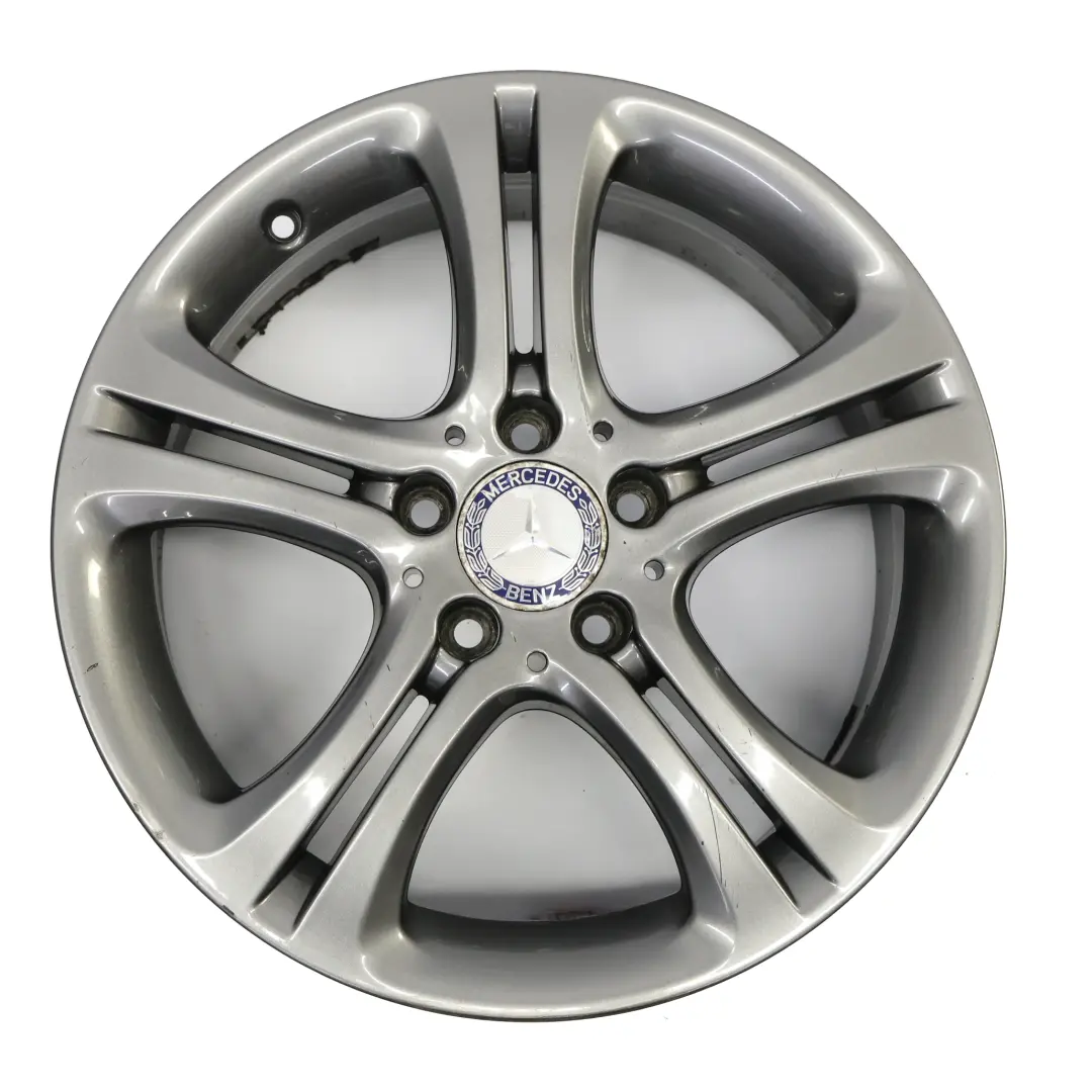 Grau Leichtmetallfelge Alufelge 17" 7.5J ET:52.5 für Mercedes W176 W246 mit Teilenummer A2464011002 Mercedes W176 W246 Grau Leichtmetallfelge Alufelge 17" 7.5J ET:52.5 - SKU A2464011002-4 - Teilenummer A2464011002