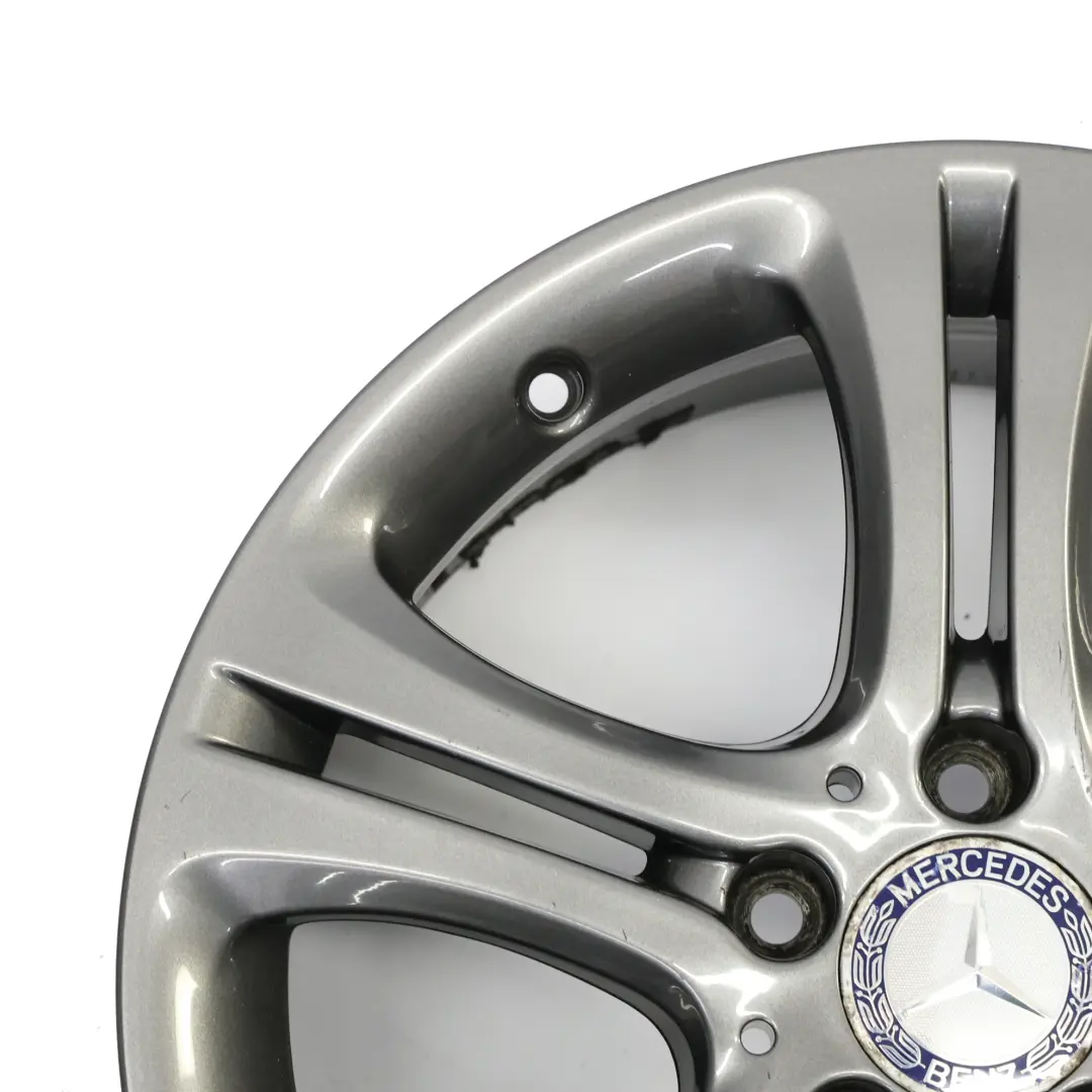 Mercedes W176 W246 Grey Wheel Alloy Rim 17" 7.5J ET:52.5 - SKU A2464011002-4 - Part number A2464011002