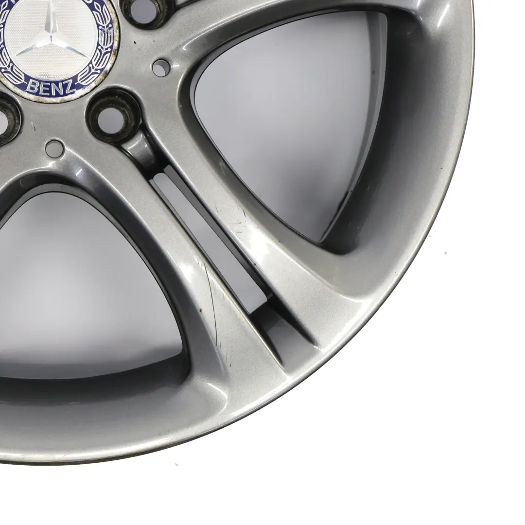 Grey Wheel Alloy Rim 17" 7.5J ET:52.5 to Mercedes W176 W246 with Part number A2464011002 Mercedes W176 W246 Grey Wheel Alloy Rim 17" 7.5J ET:52.5 - SKU A2464011002-4 - Part number A2464011002