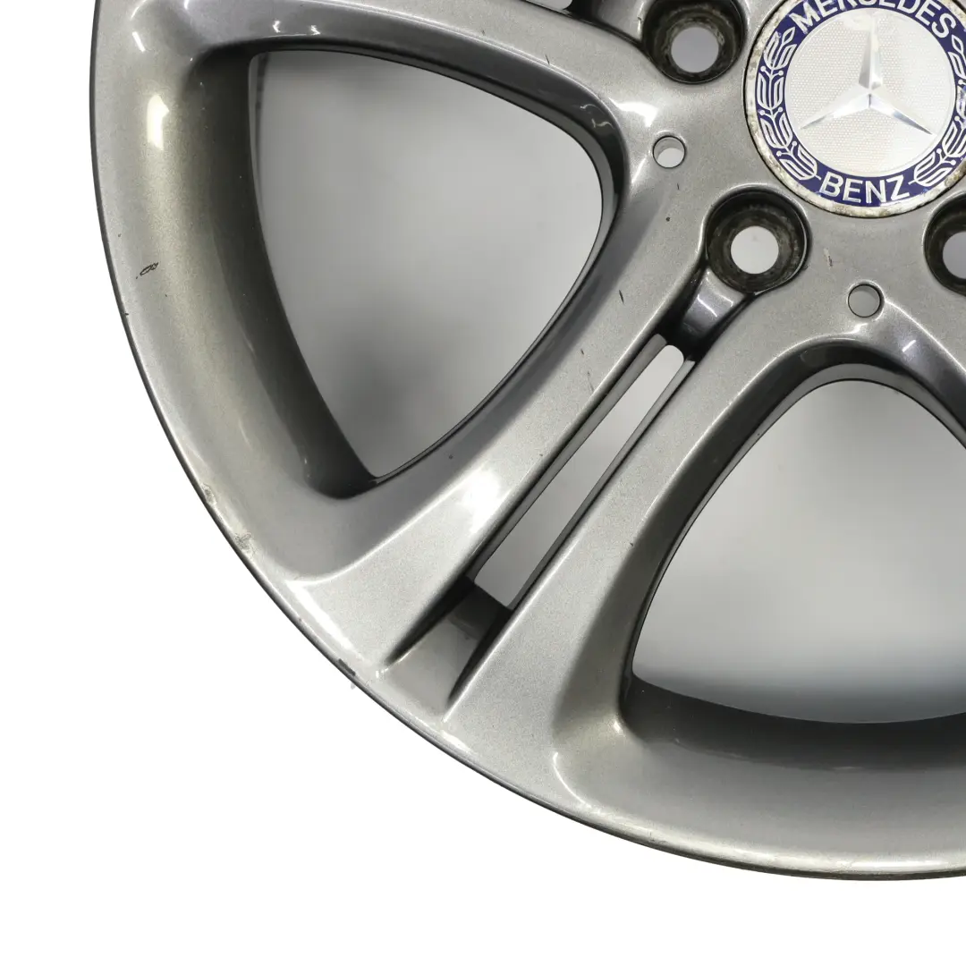 Grey Wheel Alloy Rim 17" 7.5J ET:52.5 to Mercedes W176 W246 with Part number A2464011002 Mercedes W176 W246 Grey Wheel Alloy Rim 17" 7.5J ET:52.5 - SKU A2464011002-4 - Part number A2464011002