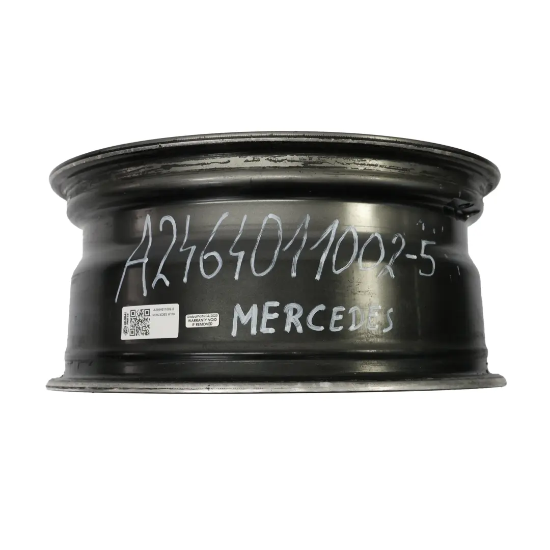 Wheel Rim Mercedes W176 W246 Grey Alloy 17" 7.5J ET:52.5 - SKU A2464011002-5 - Part number A2464011002