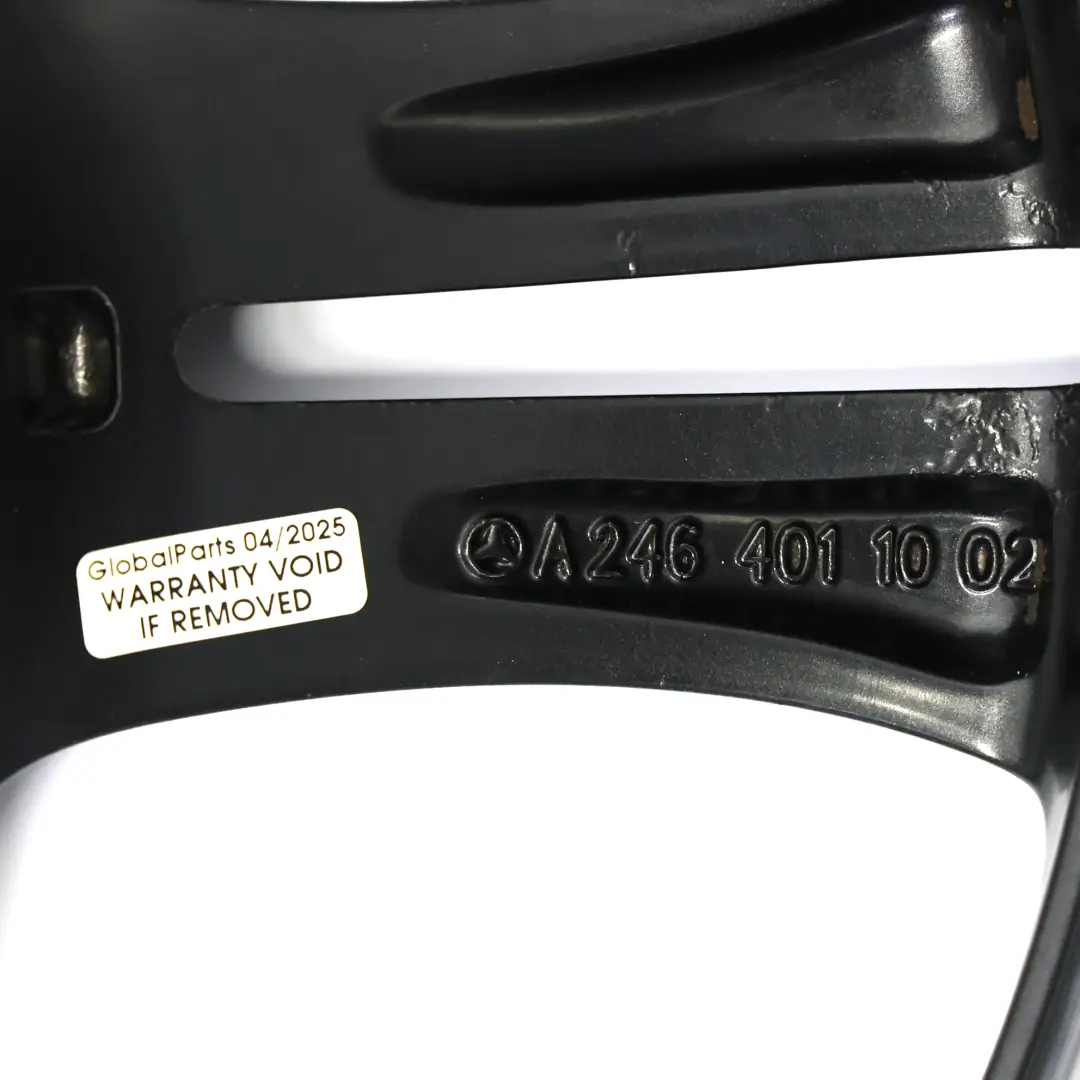  Cerchio Mercedes W176 W246 Grigio Lega 17" 7.5J ET:52.5 - SKU A2464011002-5 - Numero di parte A2464011002