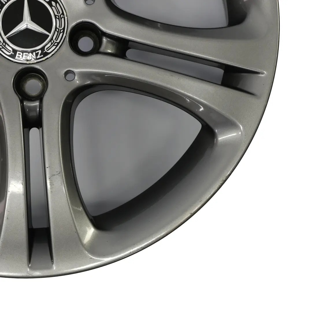 Cerchio Mercedes W176 W246 Grigio Lega 17" 7.5J ET:52.5 per con numero di parte A2464011002 Cerchio Mercedes W176 W246 Grigio Lega 17" 7.5J ET:52.5 - SKU A2464011002-5 - Numero di parte A2464011002