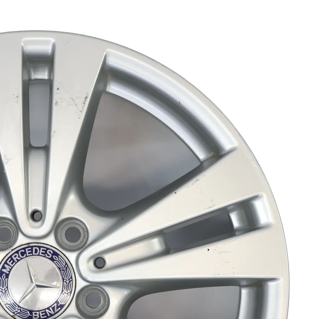 Mercedes W176 W246 Silver Alloy Wheel Rim 17" 7,5J ET:52,5 - SKU A2464011400-1 - Part number A2464011400