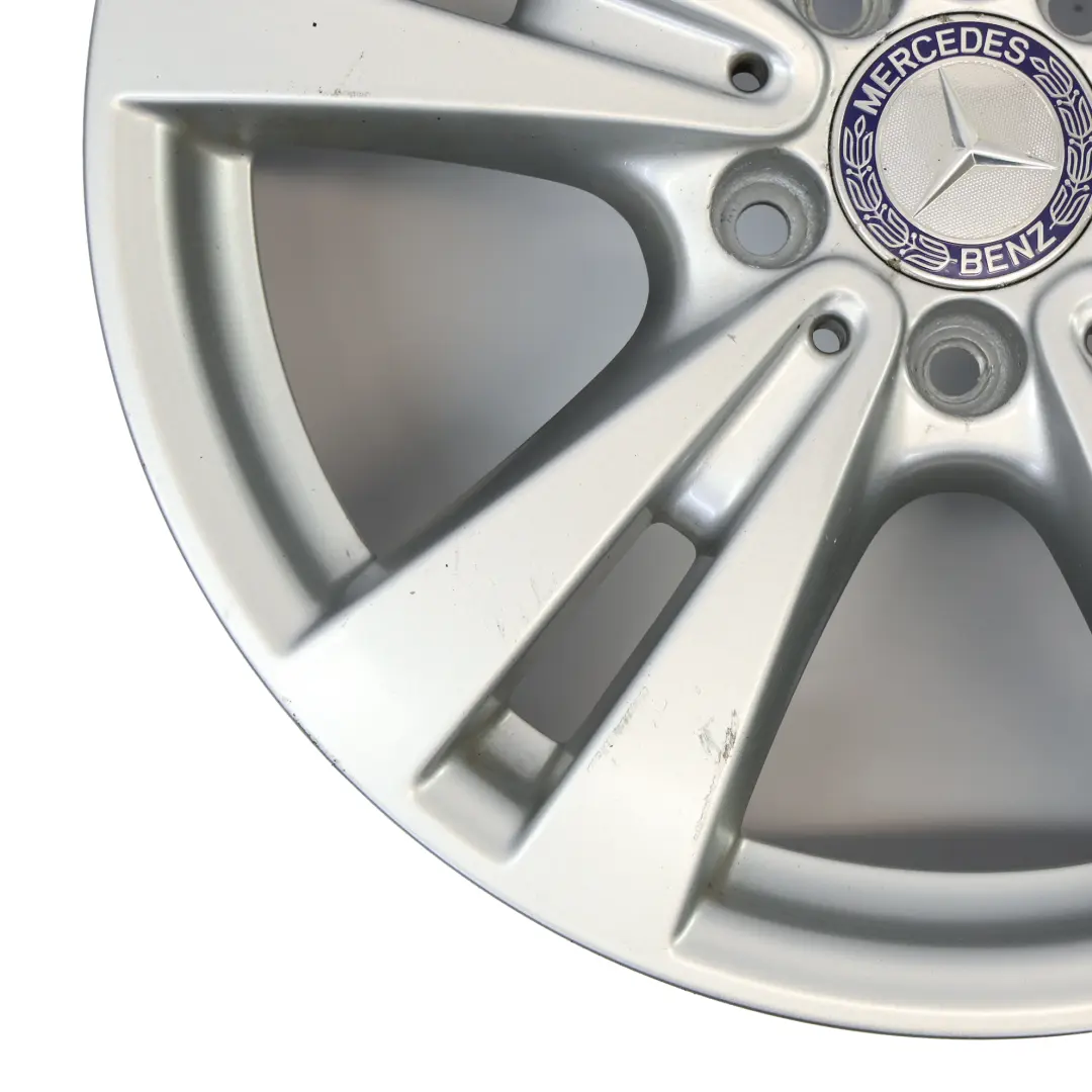 Mercedes W176 W246 Silver Alloy Wheel Rim 17" 7,5J ET:52,5 - SKU A2464011400-1 - Part number A2464011400