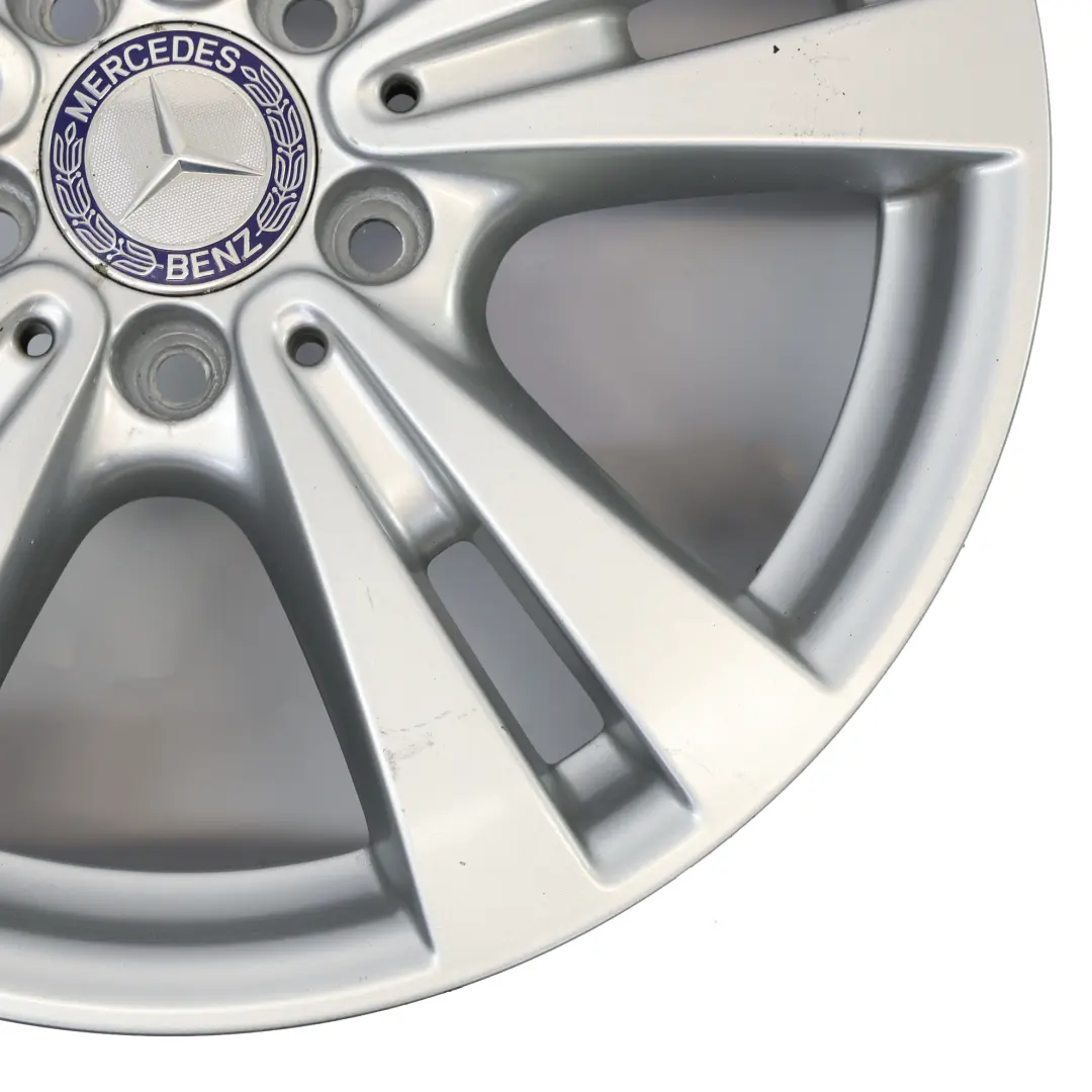 Mercedes W176 W246 Silver Alloy Wheel Rim 17" 7,5J ET:52,5 - SKU A2464011400-1 - Part number A2464011400
