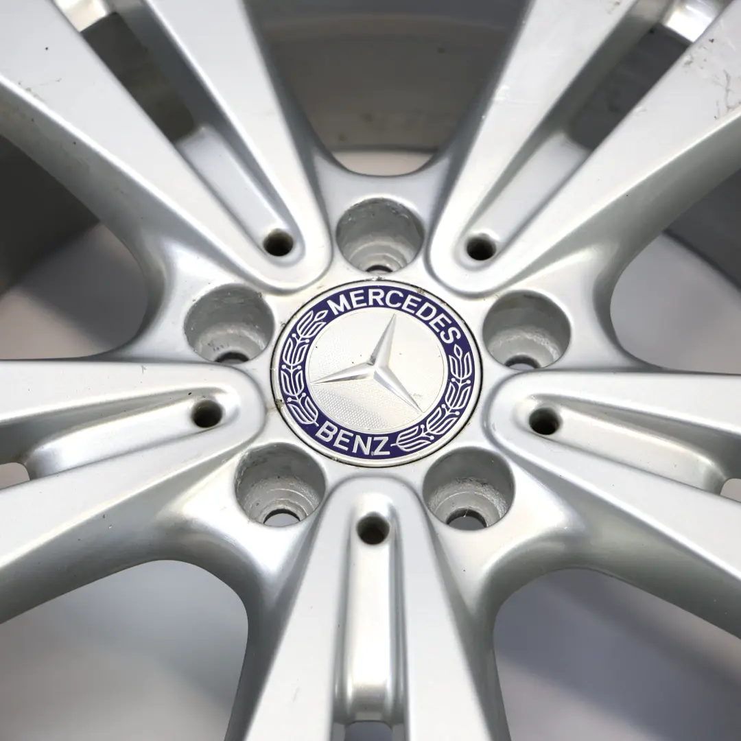Mercedes W176 W246 Silver Alloy Wheel Rim 17" 7,5J ET:52,5 - SKU A2464011400-1 - Part number A2464011400