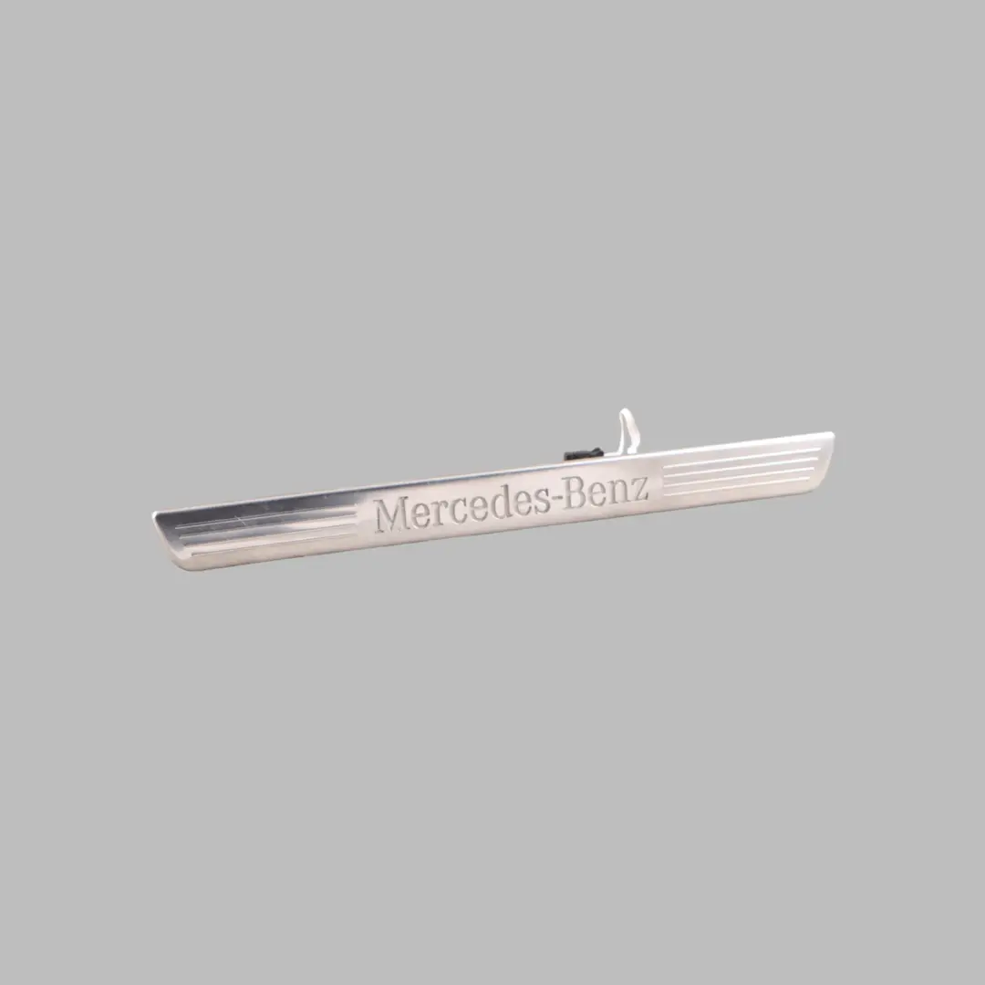 Front Door Entrance Trim Strip to Mercedes C117 X156 W176 X253 with Part number A2466800635 Mercedes C117 X156 W176 X253 Front Door Entrance Trim Strip - SKU A2466800635 - Part number A2466800635