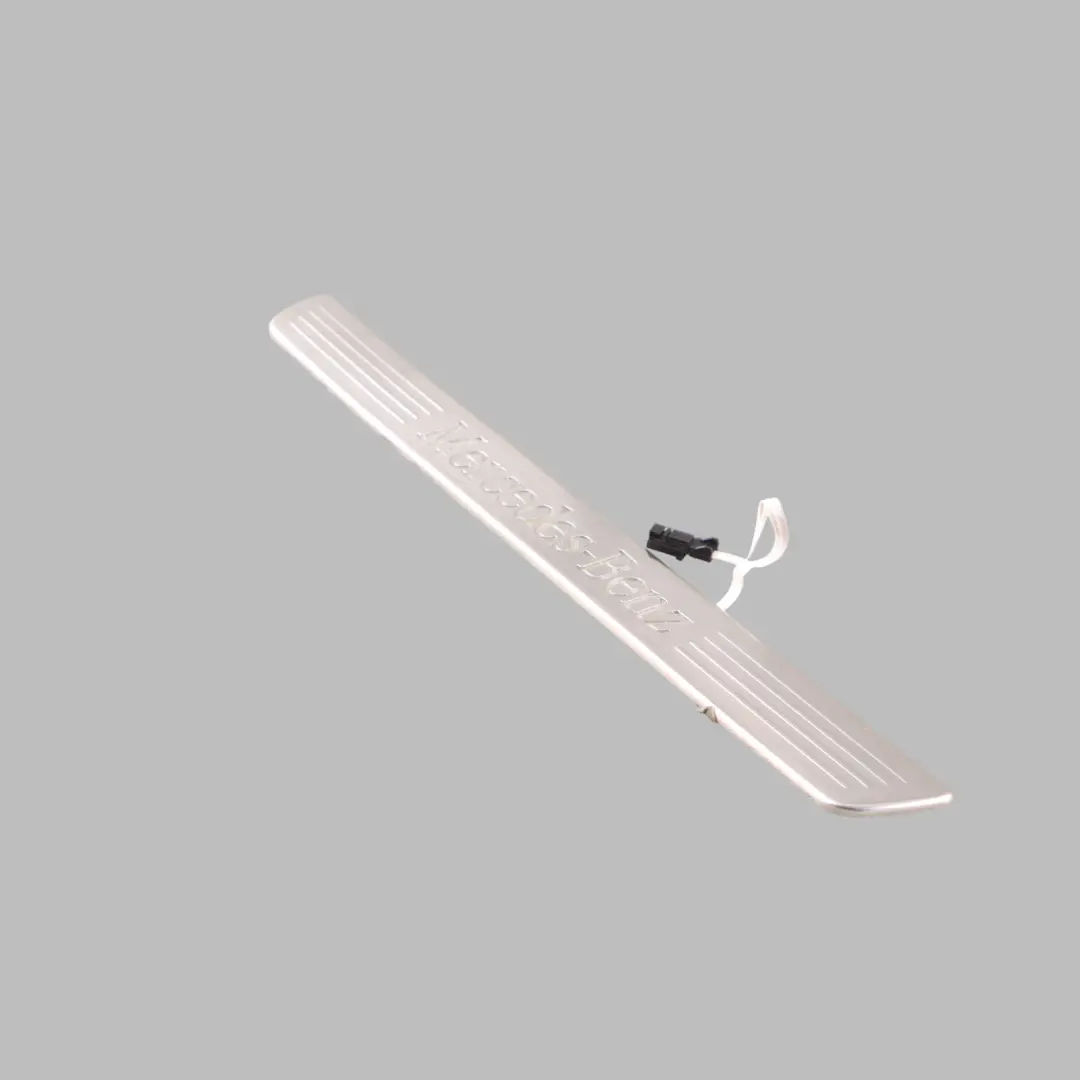 Front Door Entrance Trim Strip to Mercedes C117 X156 W176 X253 with Part number A2466800635 Mercedes C117 X156 W176 X253 Front Door Entrance Trim Strip - SKU A2466800635 - Part number A2466800635