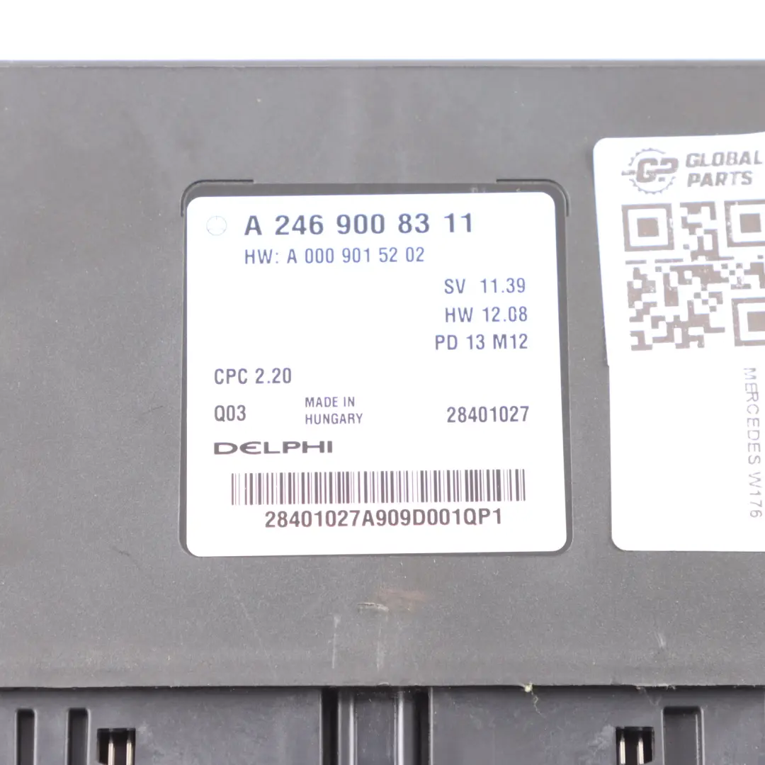 PDC Park Distance Sensor Modul Steuergerät ECU für Mercedes W176 mit Teilenummer A2469008311 Mercedes W176 PDC Park Distance Sensor Modul Steuergerät ECU - SKU A2469008311 - Teilenummer A2469008311