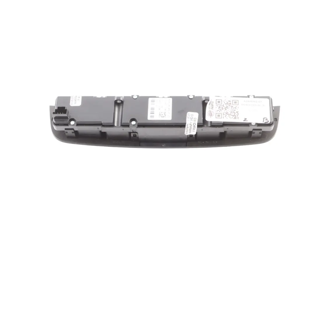 Mercedes W176 Dashboard Switch Panel Strip Seat Heater - SKU A2469052101 - Part number A2469052101
