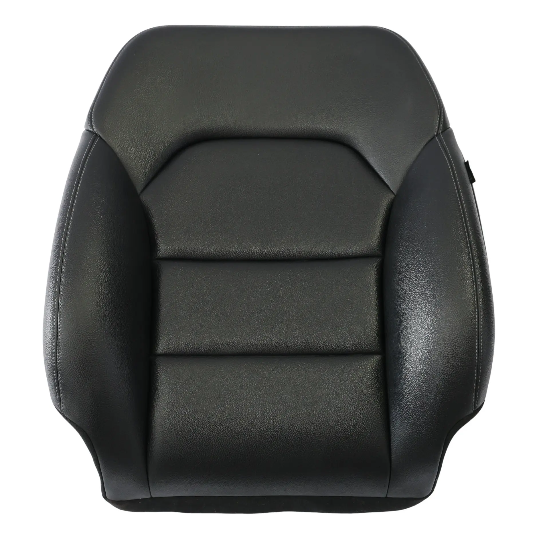 Mercedes W176 Asiento Delantero Izquierdo Funda Respaldo Imitación Cuero Negro