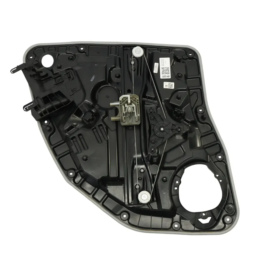 Mercedes H243 Rear Door Window Lifter Carrier Panel Right O/S - SKU A2477301003 - Part number A2477301003