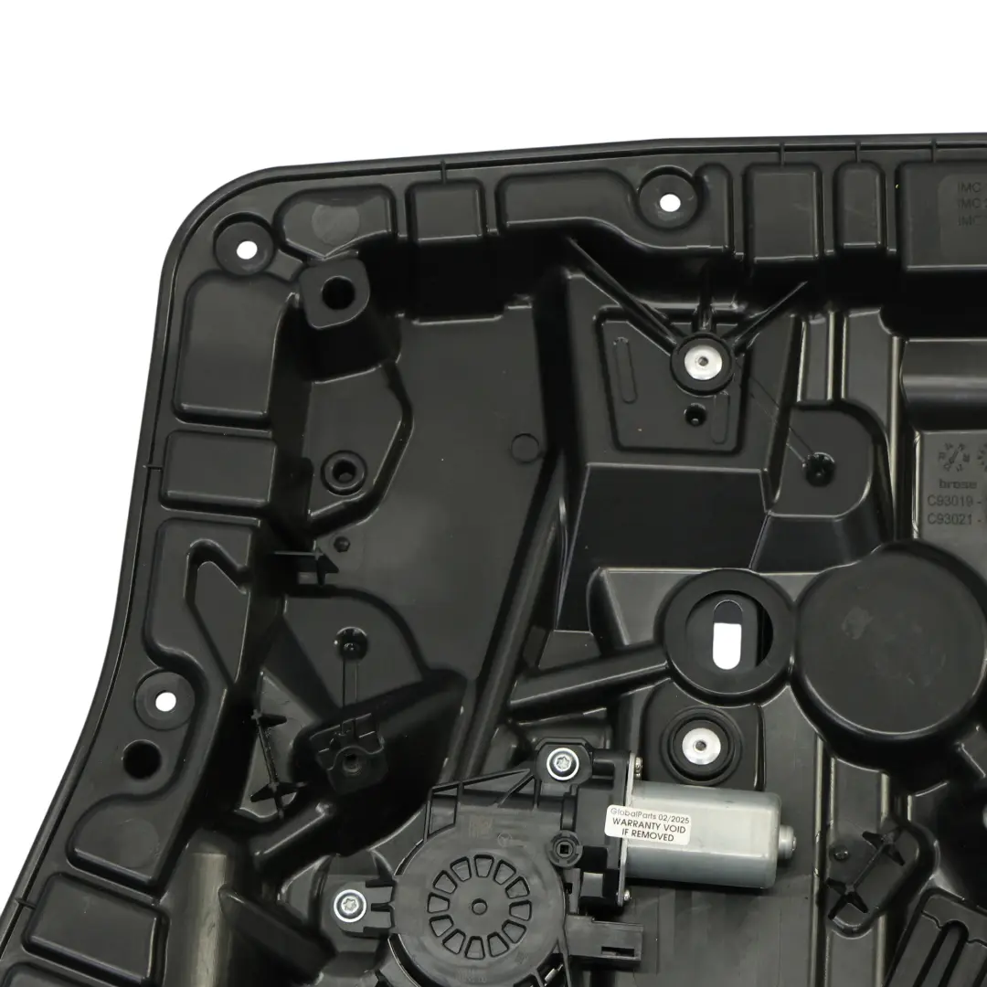 Door Window Lifter Carrier Panel Right O/S to Mercedes H243 Rear with Part number A2477301003 Mercedes H243 Rear Door Window Lifter Carrier Panel Right O/S - SKU A2477301003 - Part number A2477301003