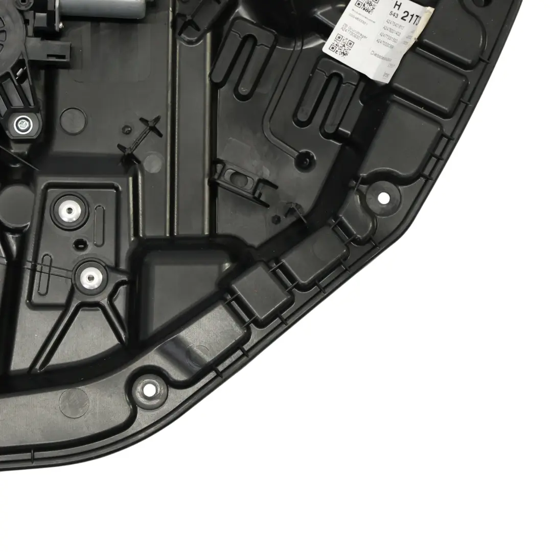 Panel Nośny Podnośnika Szyby Drzwi Tył Prawo do Mercedes H243 o numerze A2477301003 Mercedes H243 Panel Nośny Podnośnika Szyby Drzwi Tył Prawo - SKU A2477301003 - Numer Części A2477301003