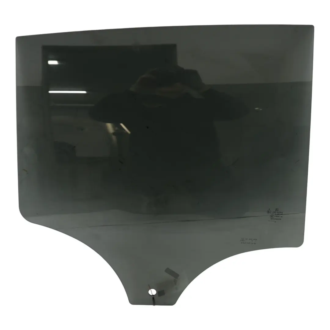 Side Glass Window Rear Door Right O/S Tinted AS3 to Mercedes H243 EQA with Part number A2477357600 Mercedes H243 EQA Side Glass Window Rear Door Right O/S Tinted AS3 - SKU A2477357600 - Part number A2477357600