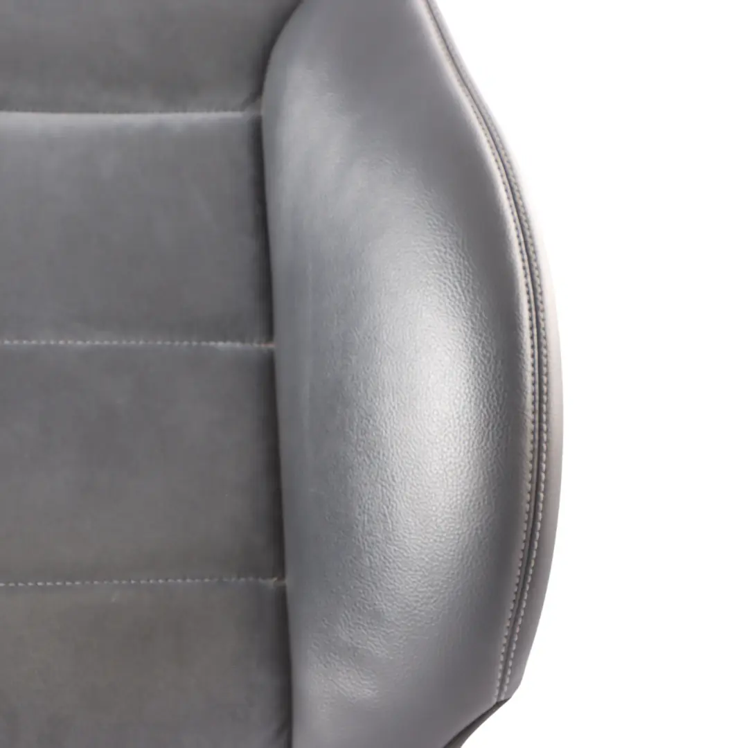 Mercedes ML W164 Front Sport Seat Backrest Left N/S Heated Leather Black - SKU A2519101593 - Part number A2519101593