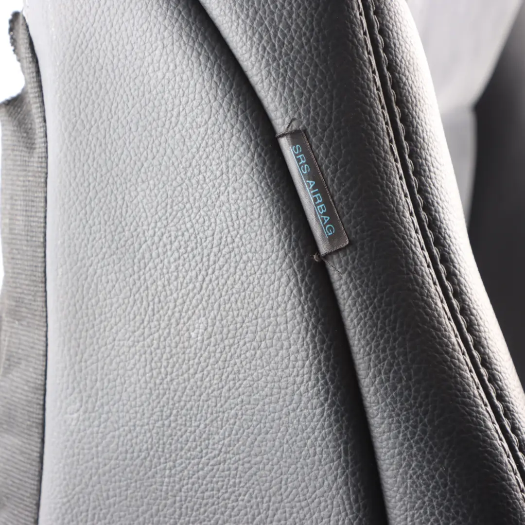 Mercedes ML W164 Front Sport Seat Backrest Left N/S Heated Leather Black - SKU A2519101593 - Part number A2519101593