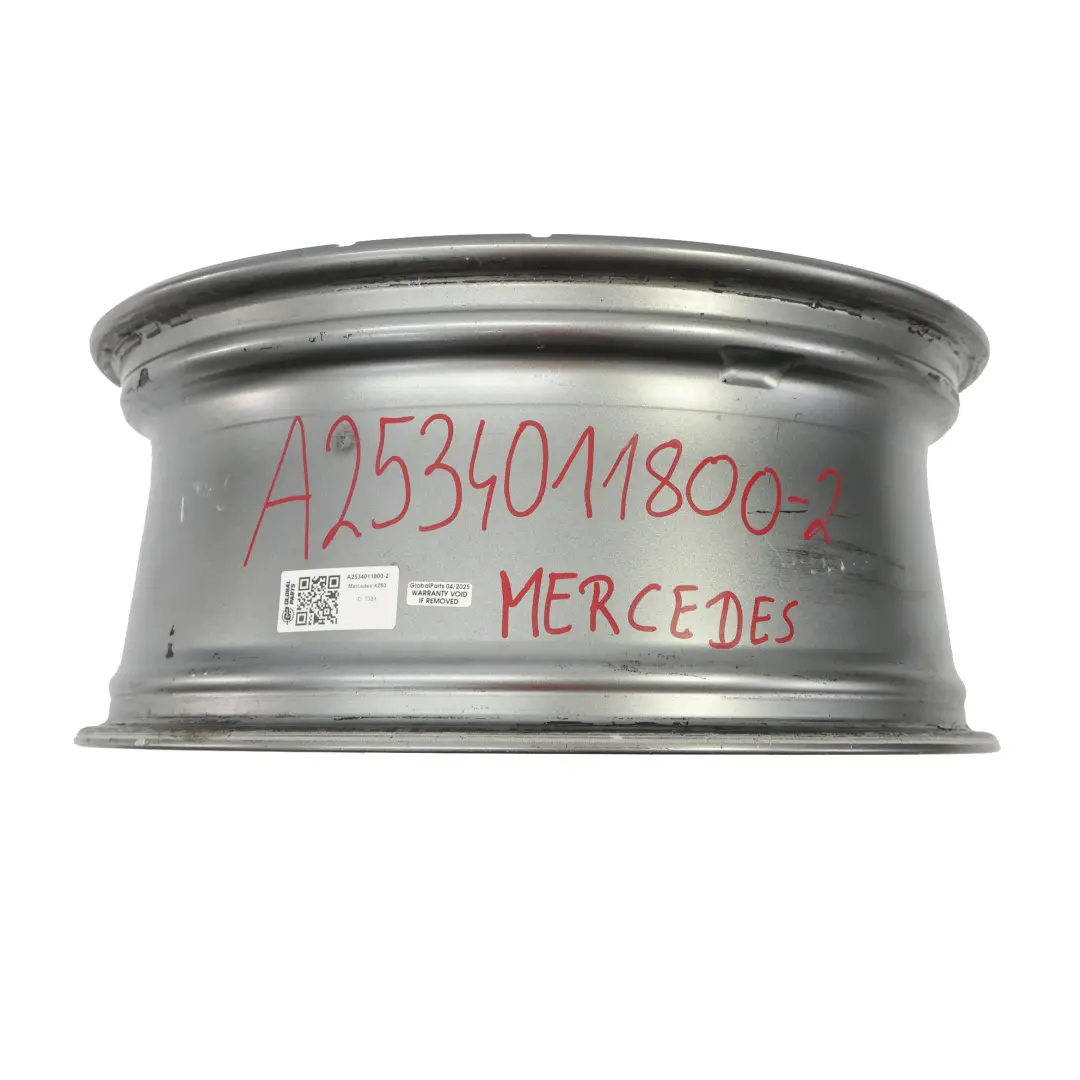 Rim Mercedes GLC X253 C253 Front Alloy AMG 19" 8J ET:38 to Wheel with Part number A2534011800 Wheel Rim Mercedes GLC X253 C253 Front Alloy AMG 19" 8J ET:38 - SKU A2534011800-2 - Part number A2534011800