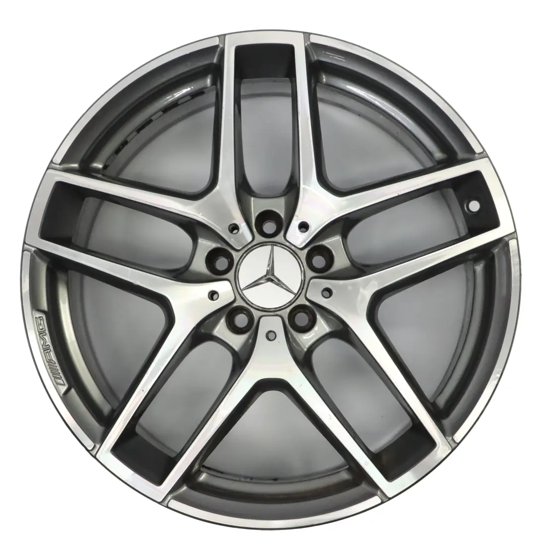 Rim Mercedes GLC X253 C253 Front Alloy AMG 19" 8J ET:38 to Wheel with Part number A2534011800 Wheel Rim Mercedes GLC X253 C253 Front Alloy AMG 19" 8J ET:38 - SKU A2534011800-3 - Part number A2534011800