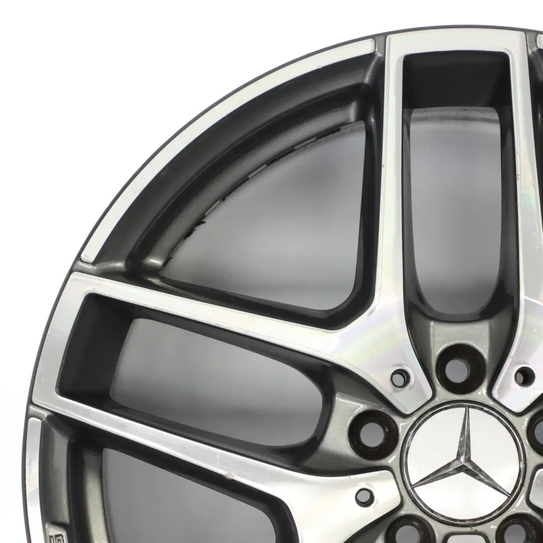 Rim Mercedes GLC X253 C253 Front Alloy AMG 19" 8J ET:38 to Wheel with Part number A2534011800 Wheel Rim Mercedes GLC X253 C253 Front Alloy AMG 19" 8J ET:38 - SKU A2534011800-3 - Part number A2534011800