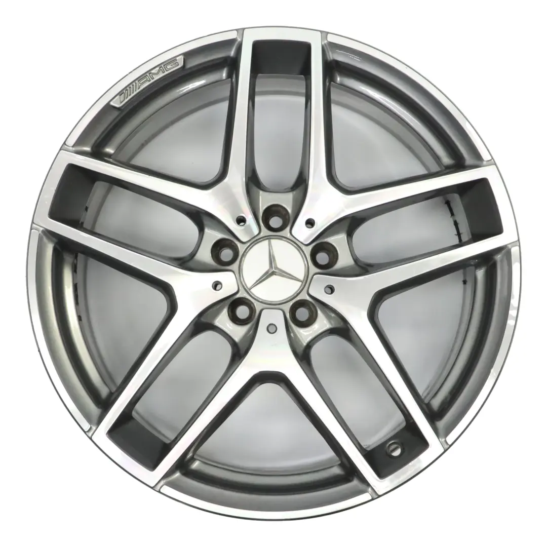 Rim Mercedes GLC X253 C253 Front Alloy AMG 19" 8J ET:38 to Wheel with Part number A2534011800 Wheel Rim Mercedes GLC X253 C253 Front Alloy AMG 19" 8J ET:38 - SKU A2534011800-4 - Part number A2534011800