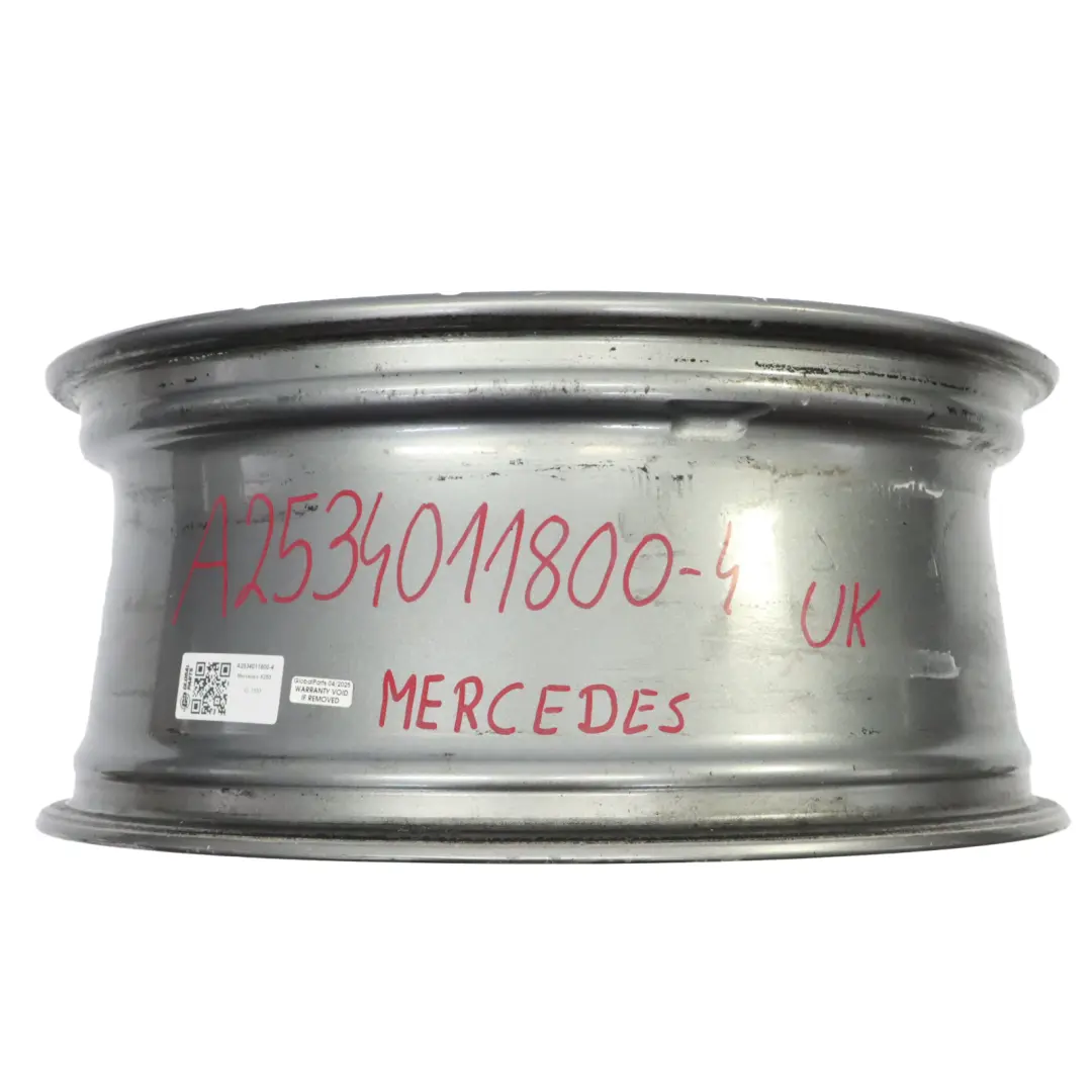 Rim Mercedes GLC X253 C253 Front Alloy AMG 19" 8J ET:38 to Wheel with Part number A2534011800 Wheel Rim Mercedes GLC X253 C253 Front Alloy AMG 19" 8J ET:38 - SKU A2534011800-4 - Part number A2534011800