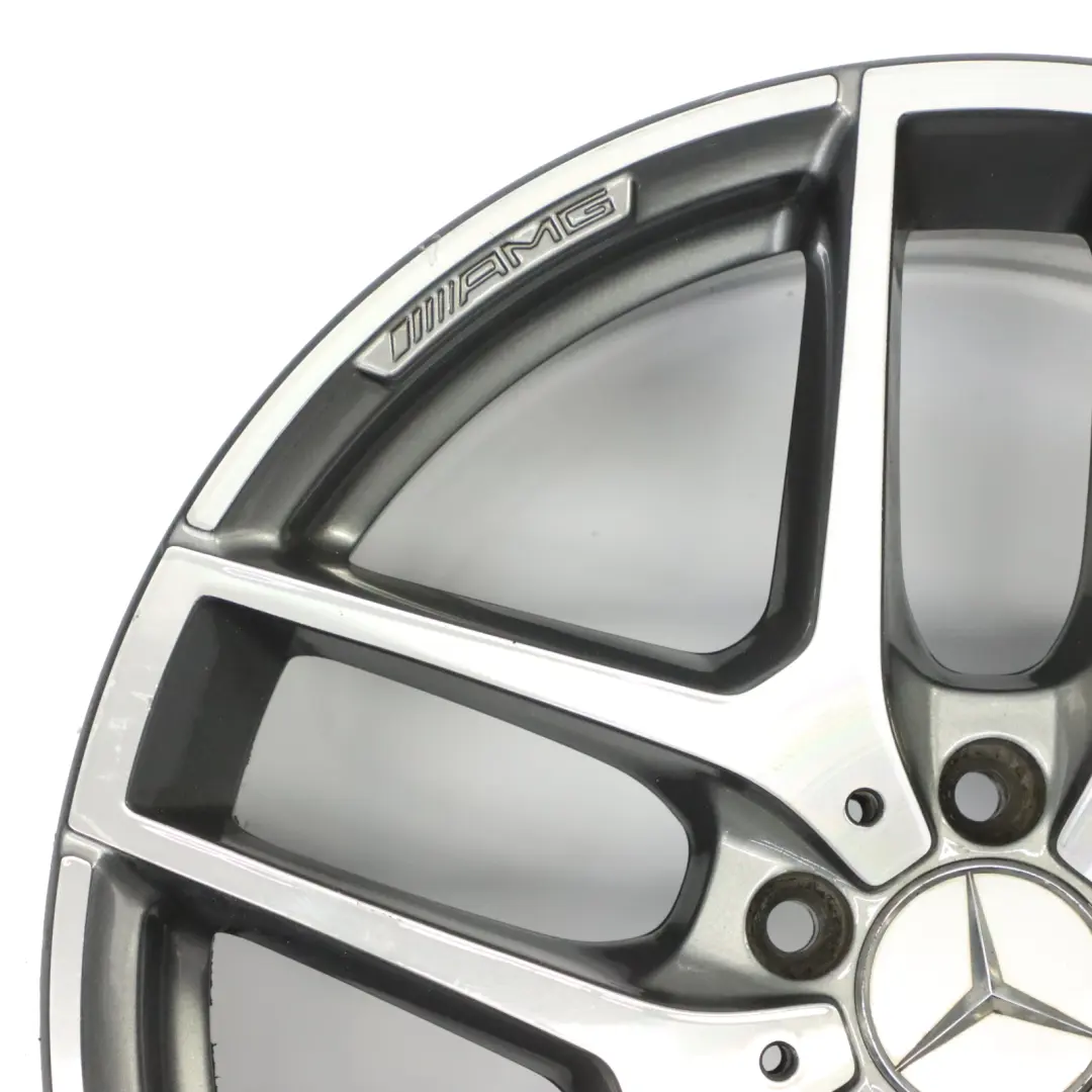 Rim Mercedes GLC X253 C253 Front Alloy AMG 19" 8J ET:38 to Wheel with Part number A2534011800 Wheel Rim Mercedes GLC X253 C253 Front Alloy AMG 19" 8J ET:38 - SKU A2534011800-4 - Part number A2534011800