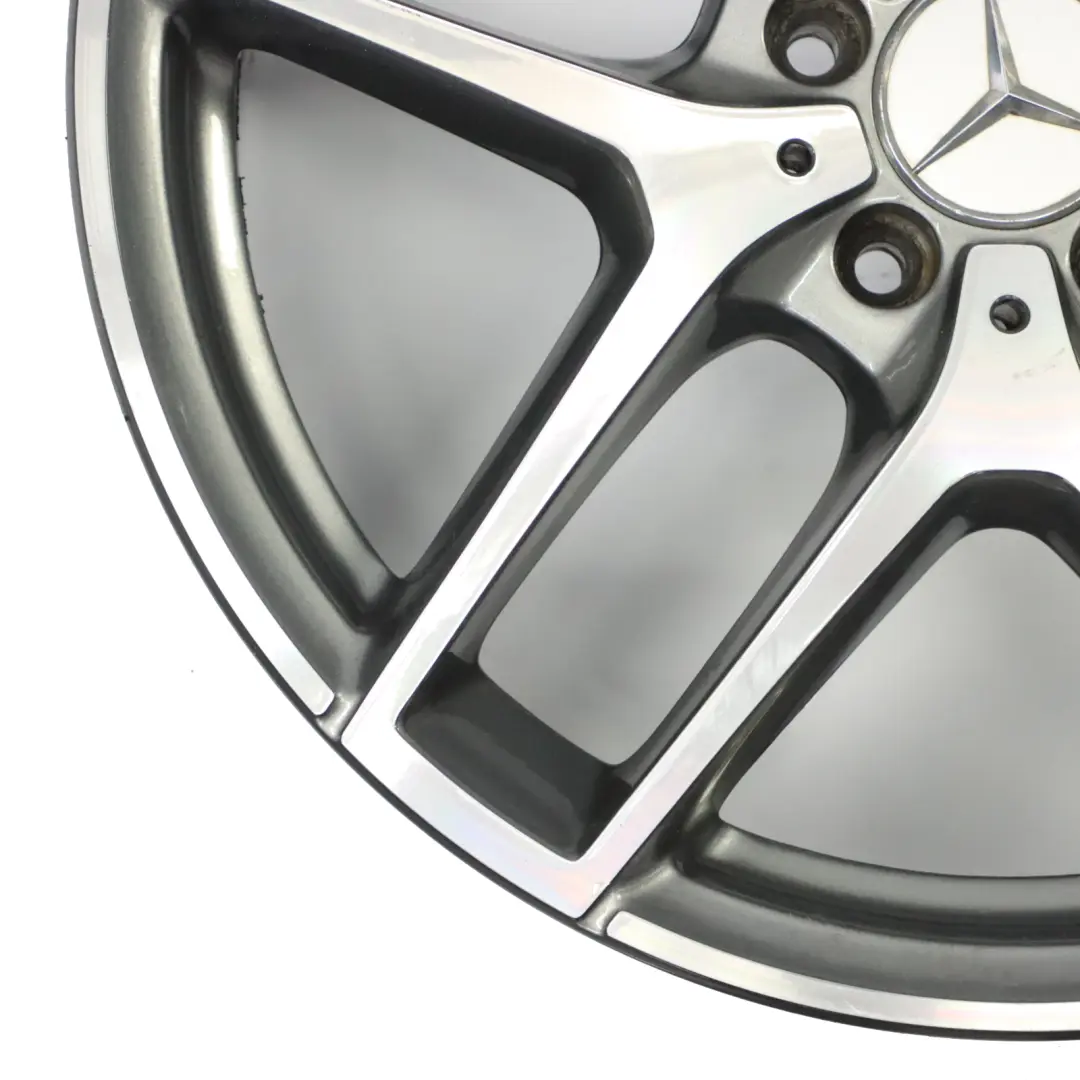 Rim Mercedes GLC X253 C253 Front Alloy AMG 19" 8J ET:38 to Wheel with Part number A2534011800 Wheel Rim Mercedes GLC X253 C253 Front Alloy AMG 19" 8J ET:38 - SKU A2534011800-4 - Part number A2534011800
