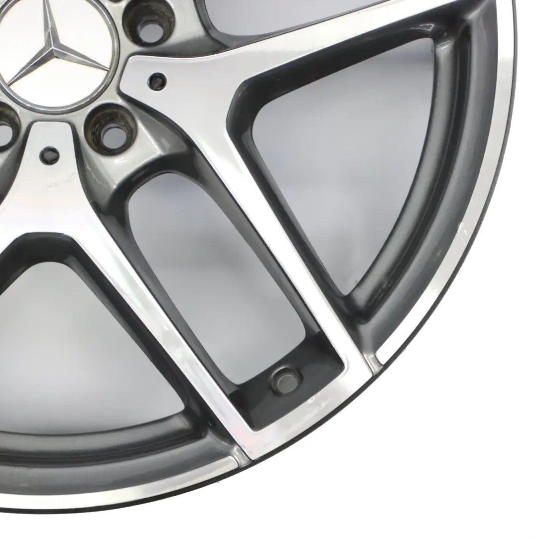 Rim Mercedes GLC X253 C253 Front Alloy AMG 19" 8J ET:38 to Wheel with Part number A2534011800 Wheel Rim Mercedes GLC X253 C253 Front Alloy AMG 19" 8J ET:38 - SKU A2534011800-4 - Part number A2534011800