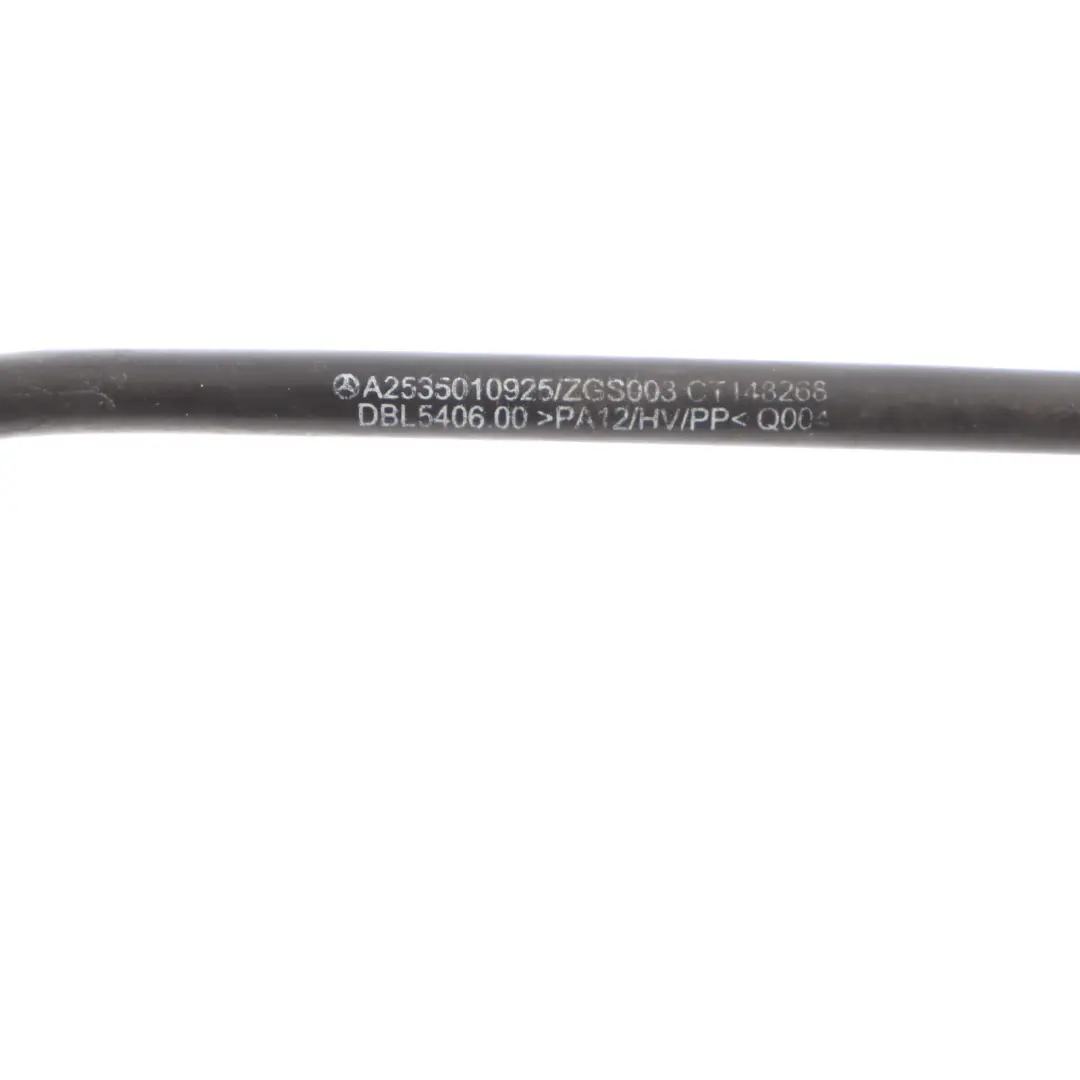 Radiator Breather Pipe Line Right O/S Expansion Tank to Mercedes X253 with Part number A2535010925 Mercedes X253 Radiator Breather Pipe Line Right O/S Expansion Tank - SKU A2535010925 - Part number A2535010925