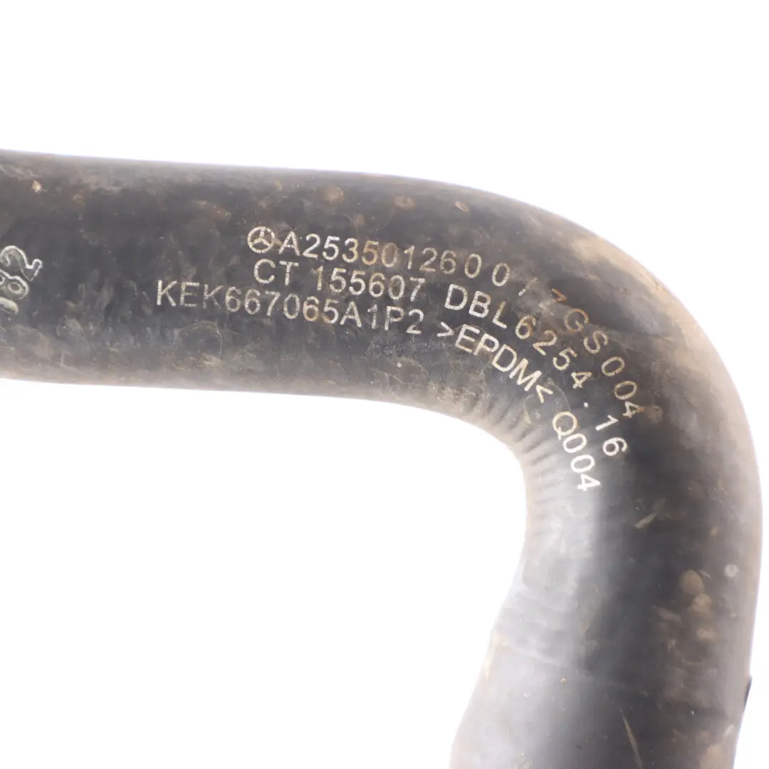 OM651 Water Coolant Pipe Hose Line to Mercedes GLC X253 C253 with Part number A2535012600 Mercedes GLC X253 C253 OM651 Water Coolant Pipe Hose Line - SKU A2535012600 - Part number A2535012600