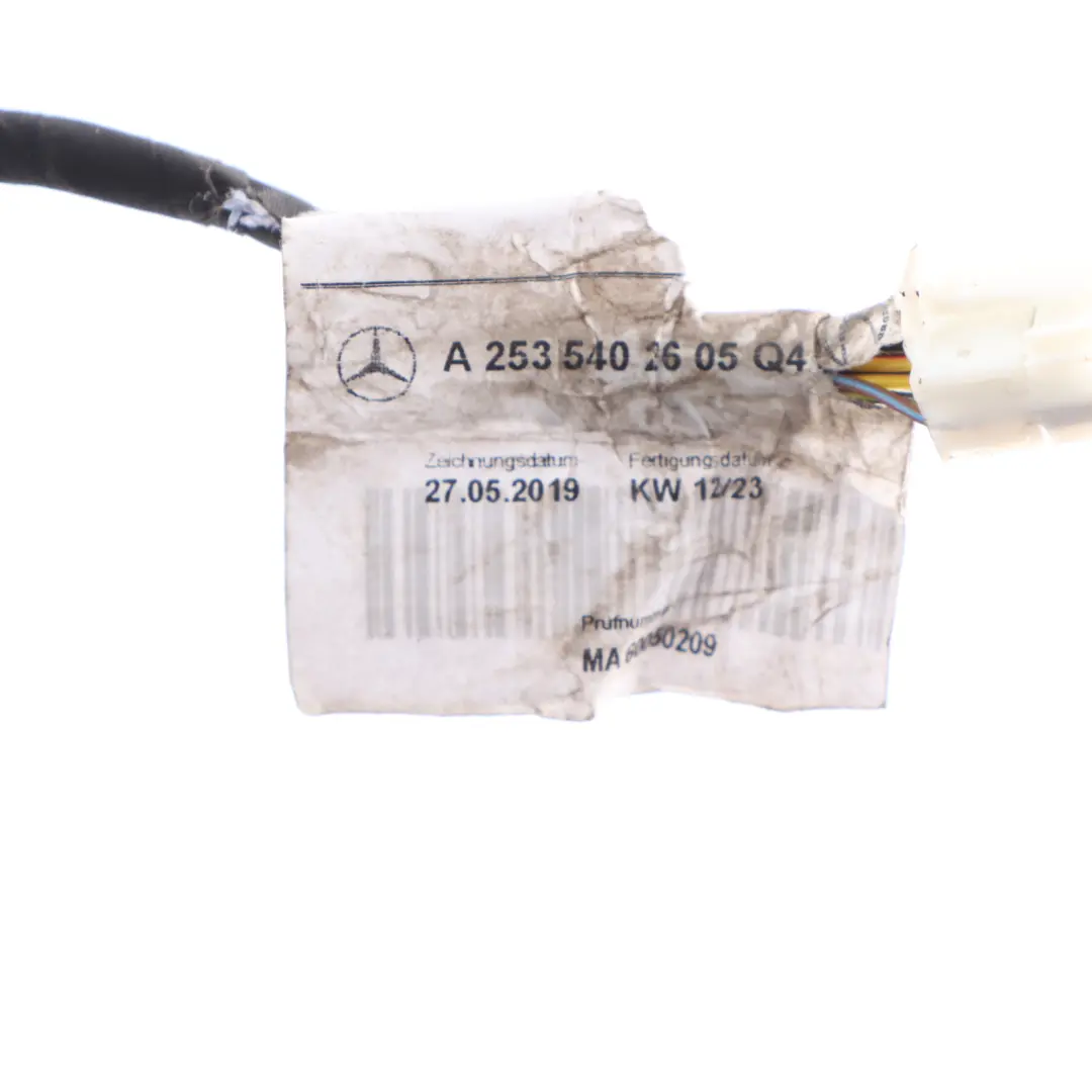 Mercedes GLC X253 Rear Bumper Wiring Loom PDC Harness Parking Sensor - SKU A2535402605 - Part number A2535402605