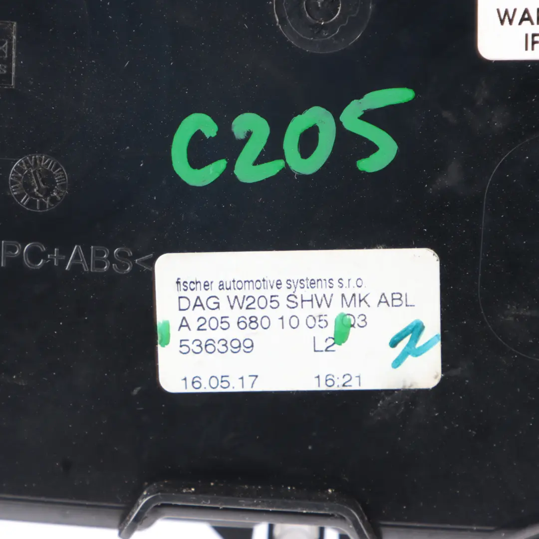 Centre Console Trim Panel Cover Air Vent to Mercedes X253 with Part number A2536806202 Mercedes X253 Centre Console Trim Panel Cover Air Vent - SKU A2536806202-1 - Part number A2536806202