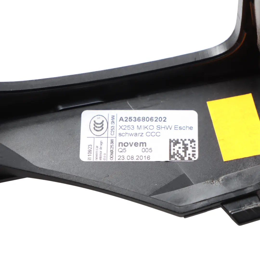 Centre Console Trim Panel Cover Air Vent to Mercedes X253 with Part number A2536806202 Mercedes X253 Centre Console Trim Panel Cover Air Vent - SKU A2536806202-1 - Part number A2536806202