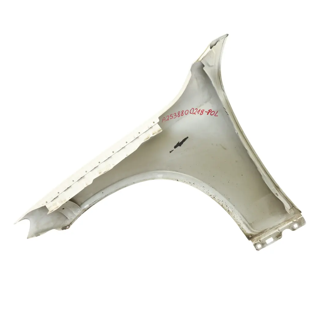 W253 Panneau Latéral D'Aile Avant Droit Finition Polar White Blanc 149 pour Mercedes à propos du numéro de pièce A2538800218 Mercedes W253 Panneau Latéral D'Aile Avant Droit Finition Polar White Blanc 149 - SKU A2538800218-POL - Numéro de pièce A2538800218