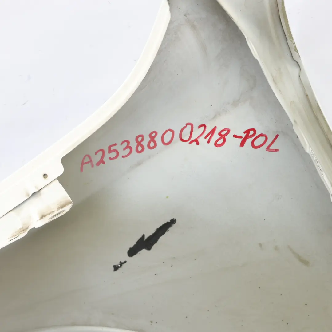 Mercedes W253 Side Panel Wing Fender Front Right O/S Polar White - 149 - SKU A2538800218-POL - Part number A2538800218