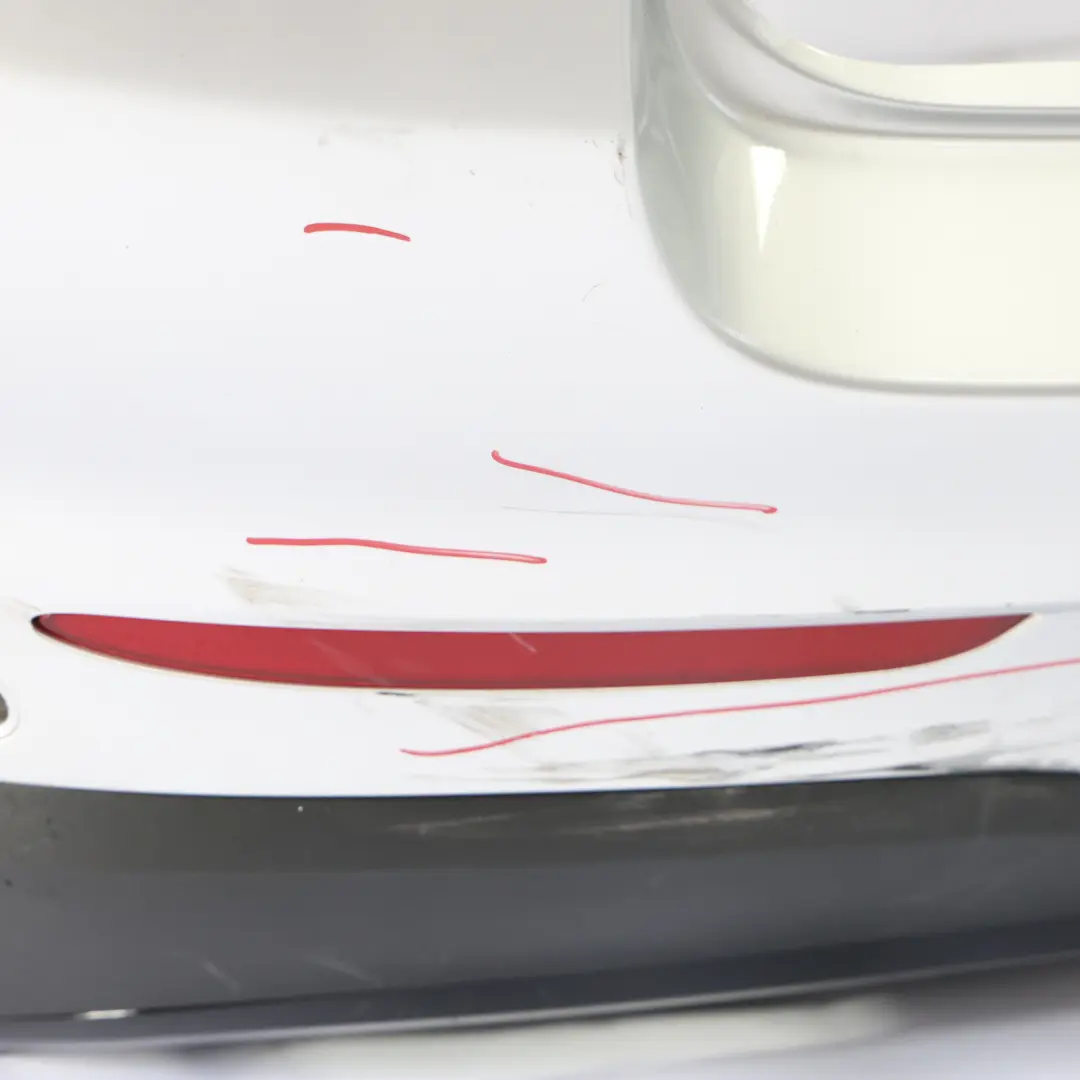 Bumper Mercedes X253 AMG Trim Panel Covering Iridium Silver Metallic - 775 to Rear with Part number A2538851601 Rear Bumper Mercedes X253 AMG Trim Panel Covering Iridium Silver Metallic - 775 - SKU A2538851601-IRS - Part number A2538851601