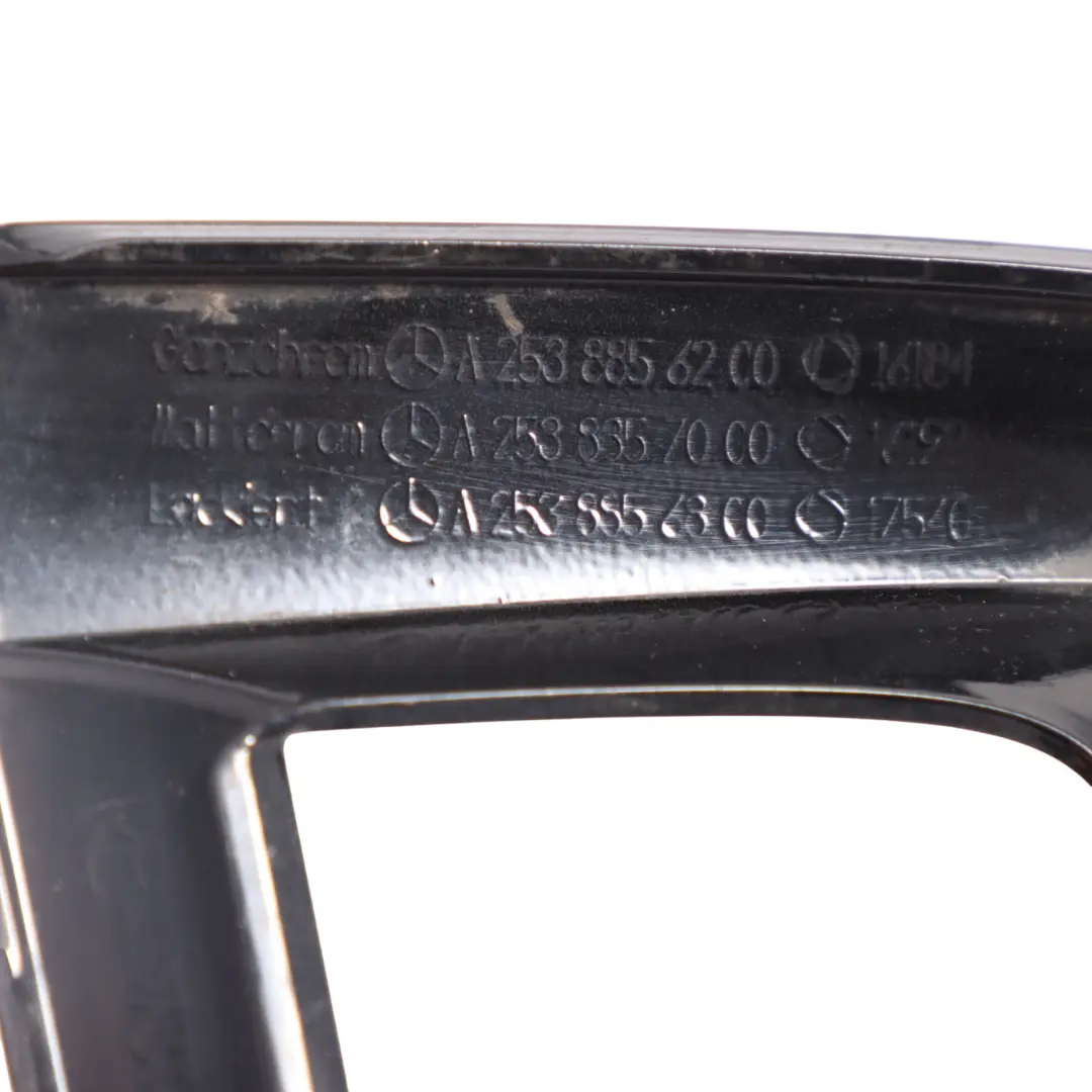 Front Bumper Sport Grille Moulding Trim Right O/S to Mercedes X253 AMG with Part number A2538856800 Mercedes X253 AMG Front Bumper Sport Grille Moulding Trim Right O/S - SKU A2538856800 - Part number A2538856800