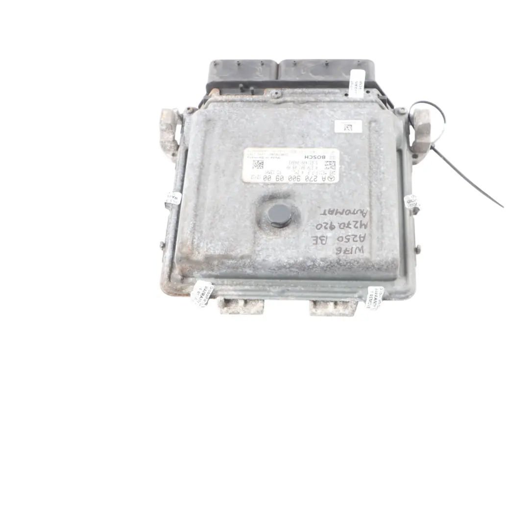 A250 M270.920 BE 211HP Engine Control ECU Automatic to Mercedes W176 with Part number A2709000900 Mercedes W176 A250 M270.920 BE 211HP Engine Control ECU Automatic - SKU A2709000900-5 - Part number A2709000900