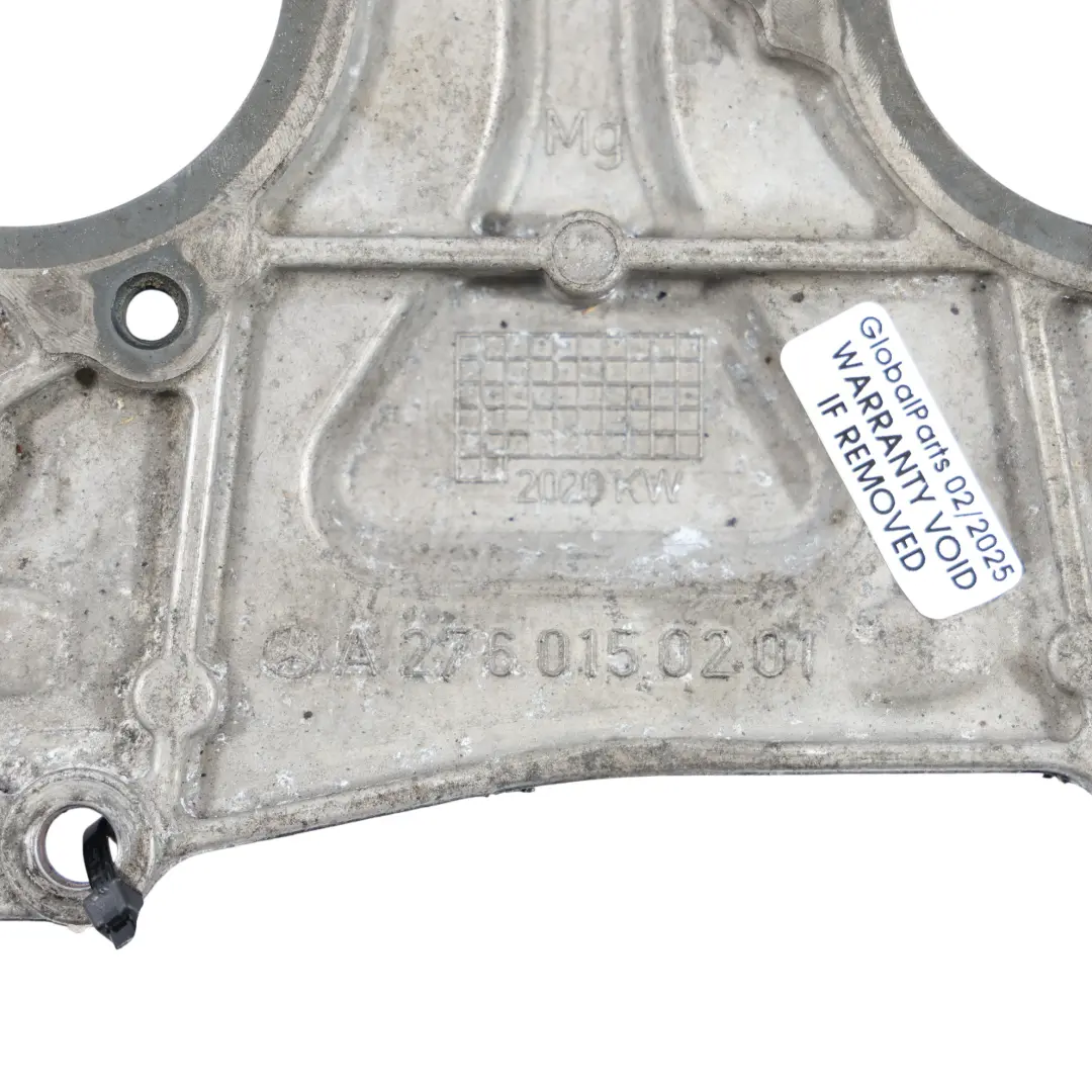 E450 4MATIC Engine Timing Case Chain Box Cover Plate to Mercedes A238 with Part number A2760150201 Mercedes A238 E450 4MATIC Engine Timing Case Chain Box Cover Plate - SKU A2760150201 - Part number A2760150201