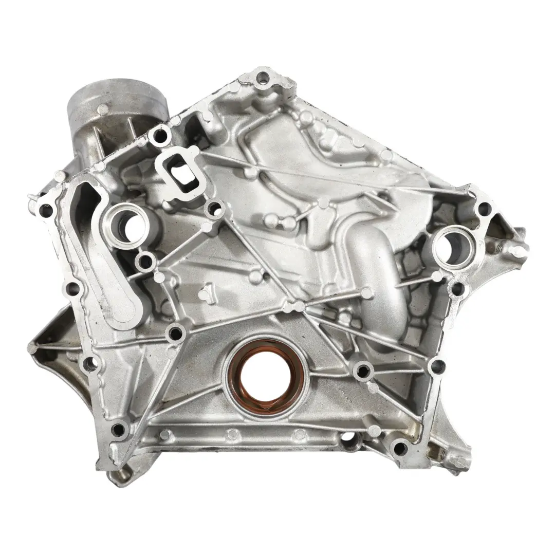 Timing Case Chain Box Cover Plate to Mercedes W166 W205 M276 V6 Engine with Part number A2760150300 Mercedes W166 W205 M276 V6 Engine Timing Case Chain Box Cover Plate - SKU A2760150300 - Part number A2760150300