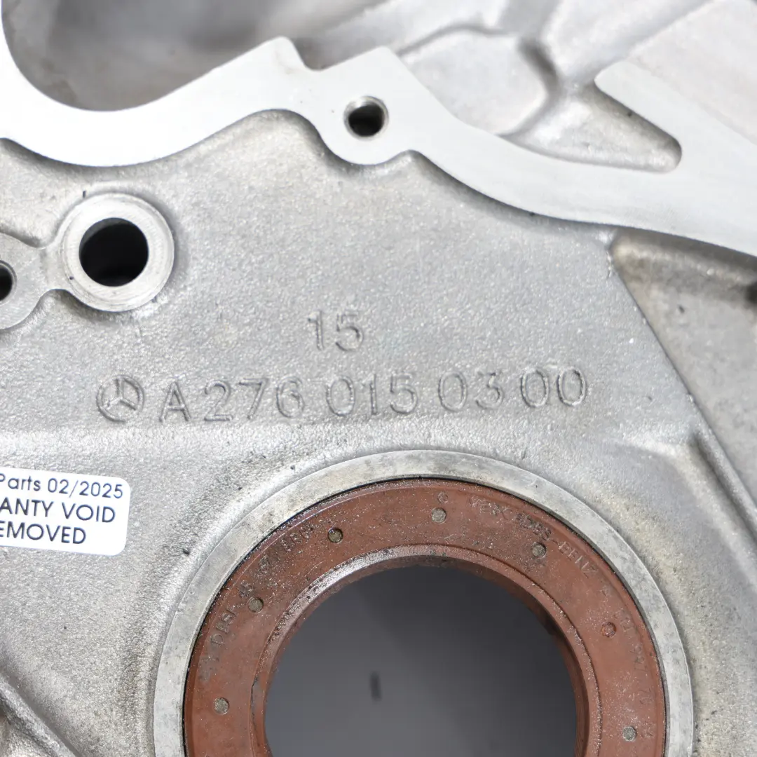 Mercedes W166 W205 M276 V6 Engine Timing Case Chain Box Cover Plate - SKU A2760150300 - Part number A2760150300