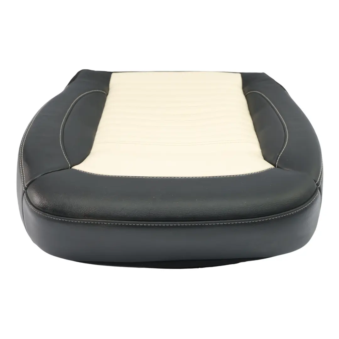 Mercedes C292 Front Seat Cover Cushion Right O/S Heated Leather Porcelain - SKU A2929109205 - Part number A2929109205