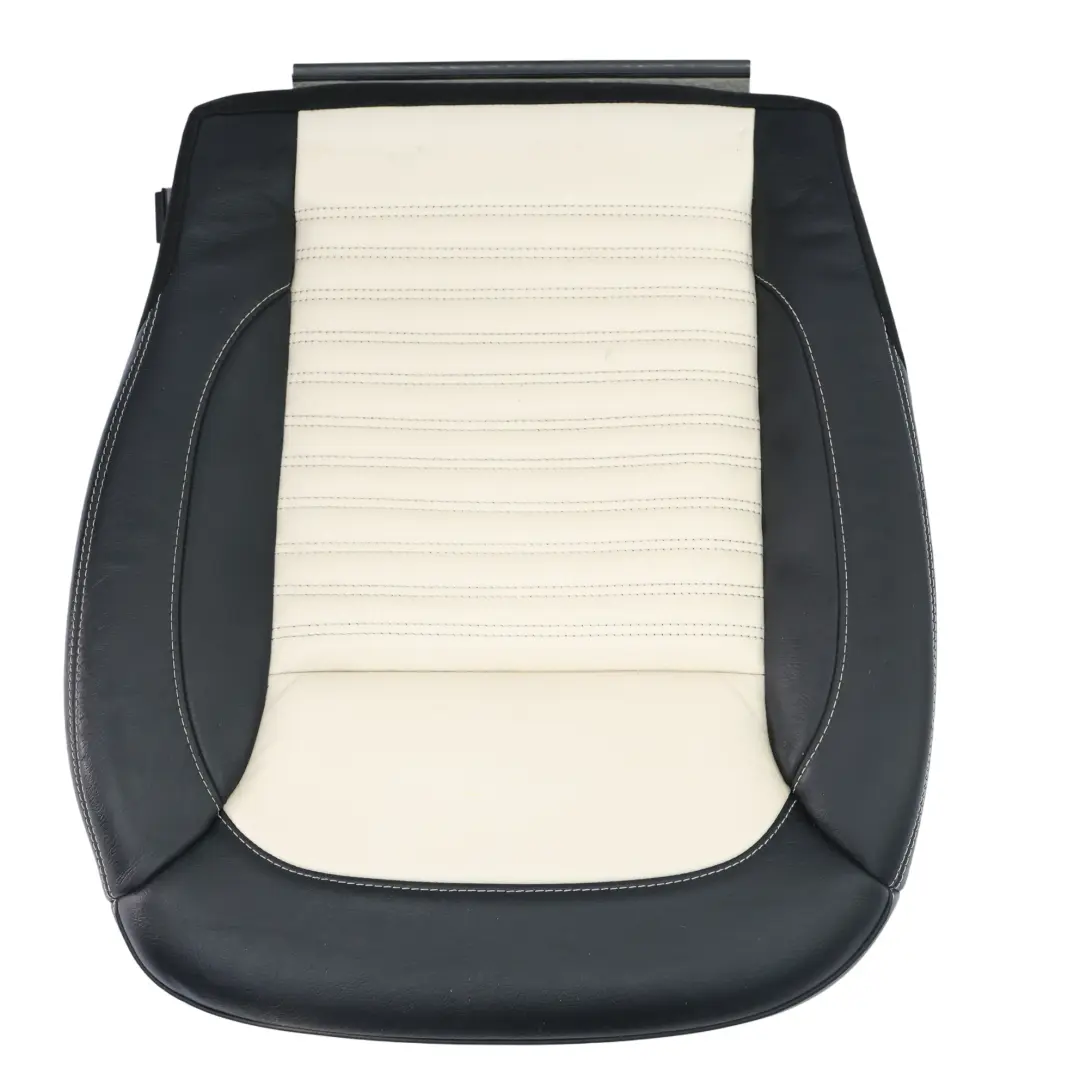 Mercedes C292 Front Seat Cover Cushion Right O/S Heated Leather Porcelain - SKU A2929109205 - Part number A2929109205