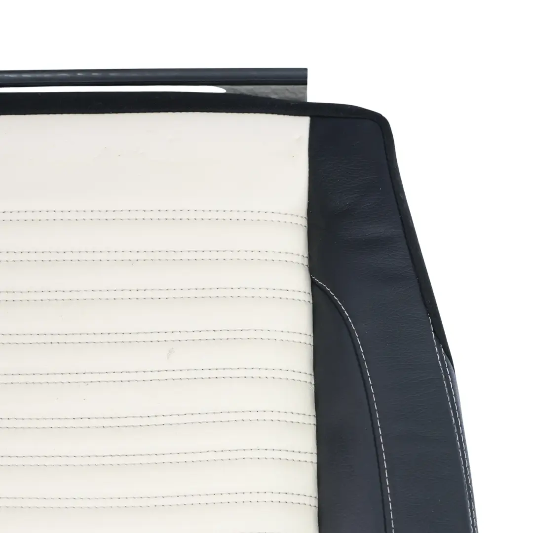 Mercedes C292 Front Seat Cover Cushion Right O/S Heated Leather Porcelain - SKU A2929109205 - Part number A2929109205